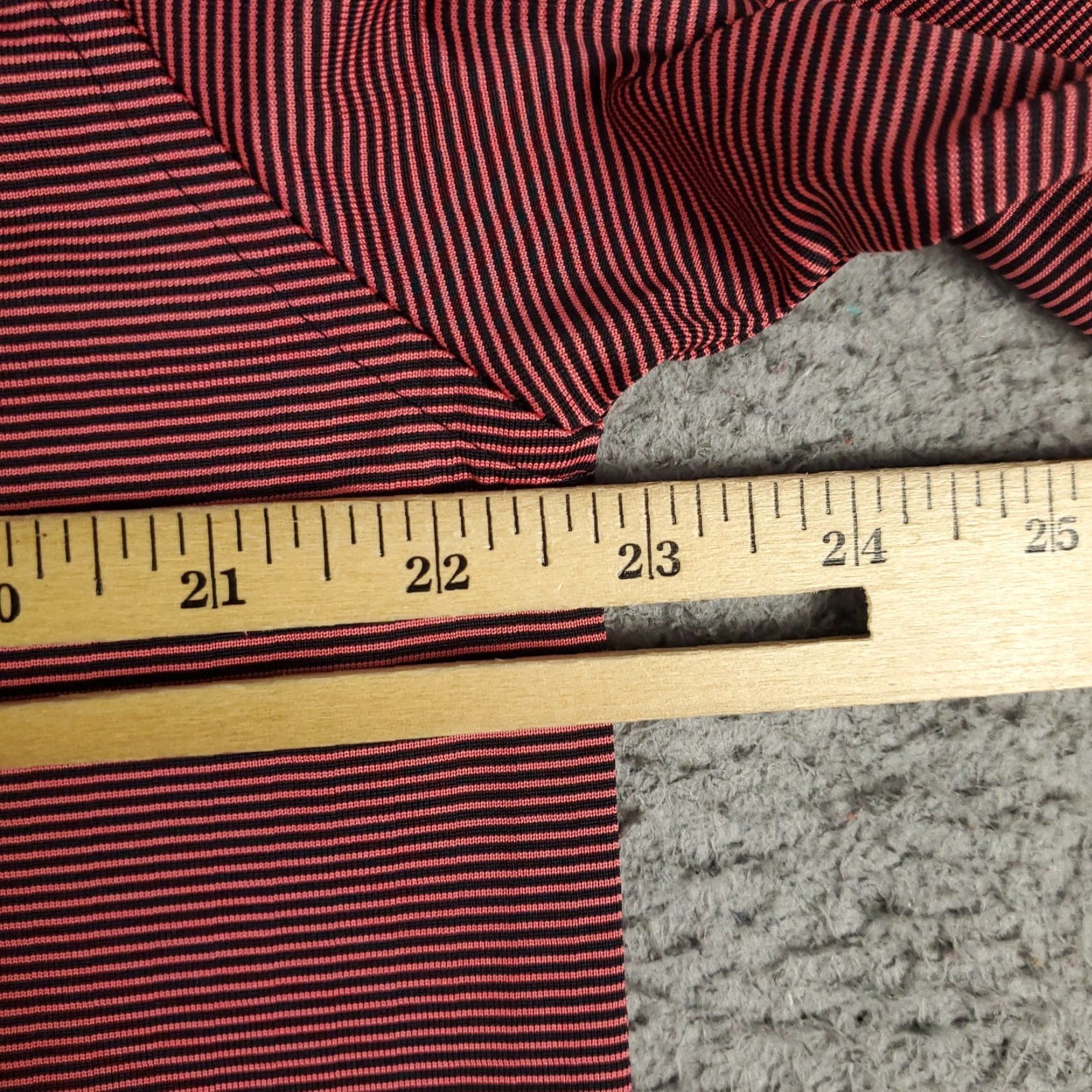 Vintage Donald Ross Polo Shirt Mens Medium Black Red Striped Golf Short Sleeve Size US M / EU 48-50 / 2 - 6 Thumbnail