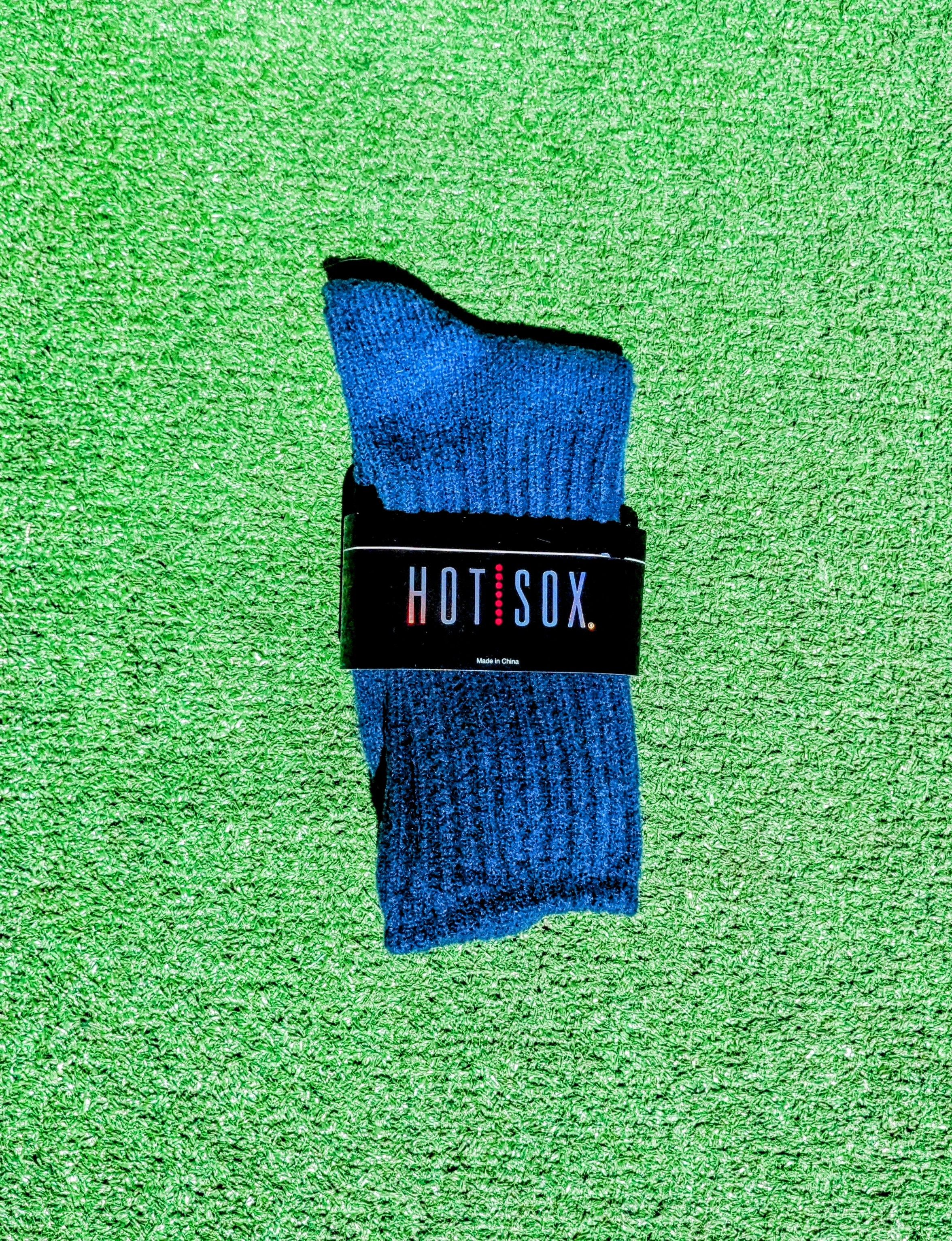 Designer Hot Sox 1pair Classic Crew Ribbed Ultra Soft Socks Size ONE SIZE - 1 Preview