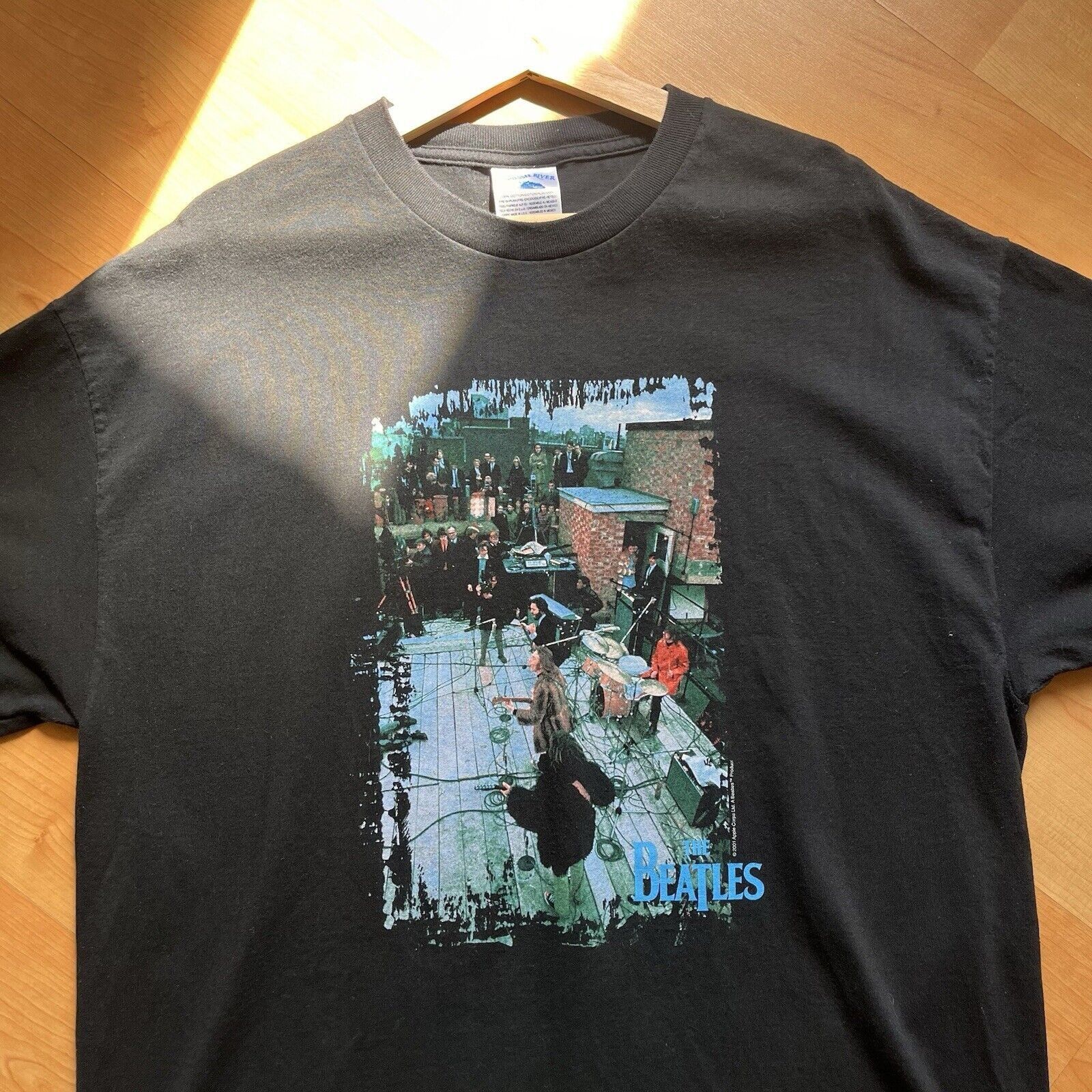 Band Tees VINTAGE THE BEATLES TENNESSEE RIVER LAST CONCERT TEE XL 90S Size US XL / EU 56 / 4 - 4 Thumbnail