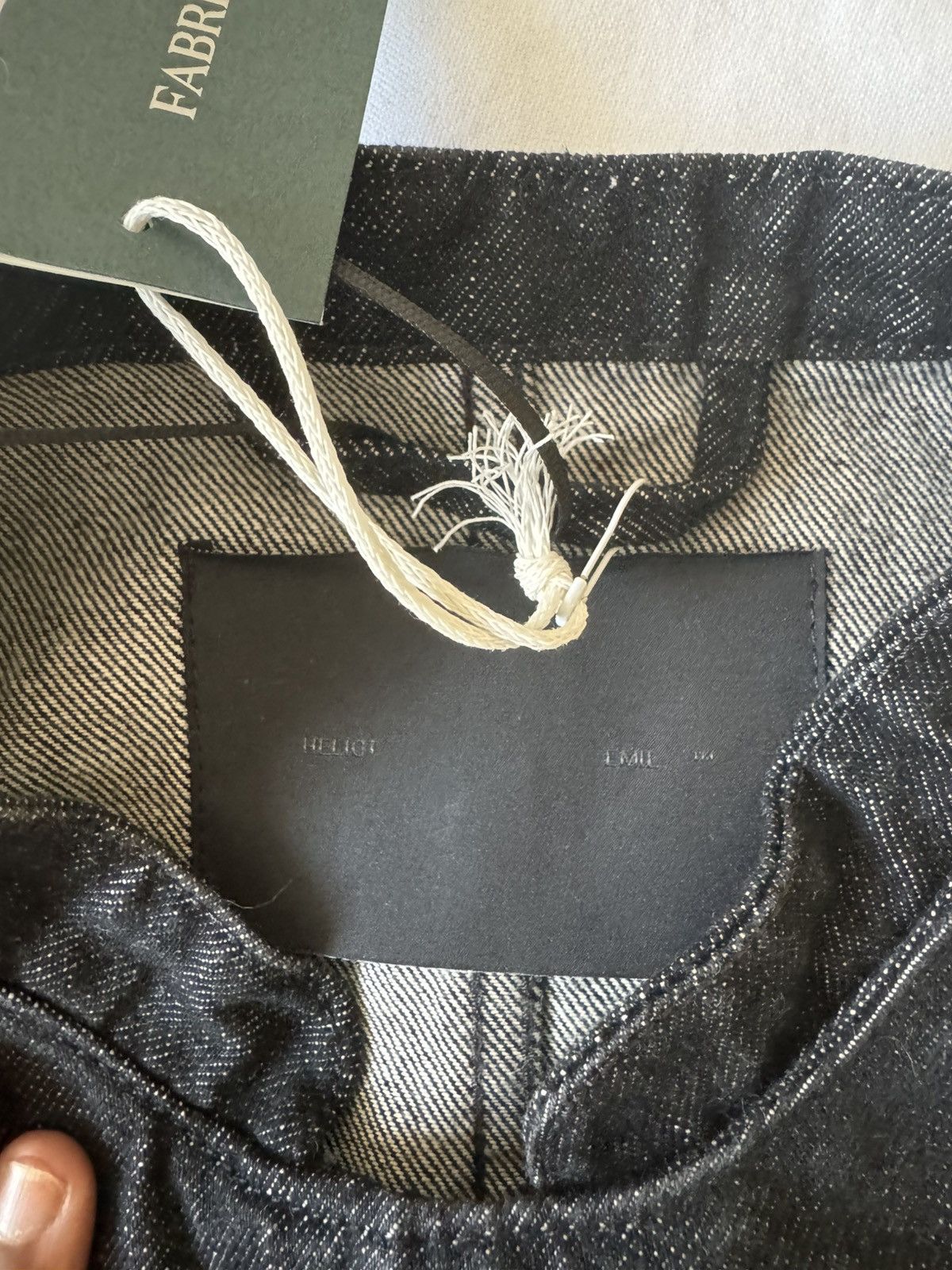 Heliot Emil EXSICCATE DENIM JACKET Heliot Emil Size L / US 10 / IT 46 - 6 Thumbnail