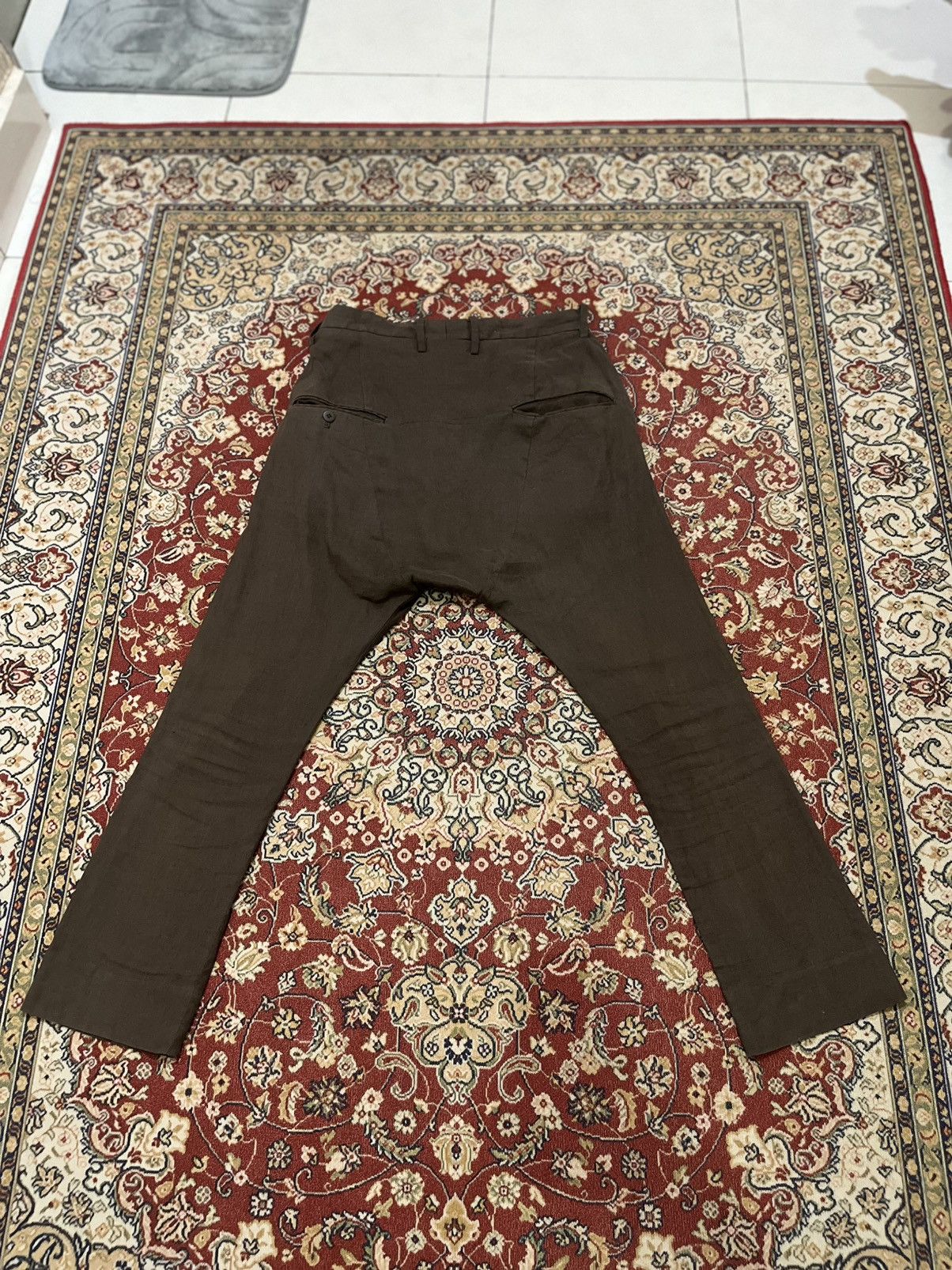 Issey Miyake Vintage Tsumori Chisato Sarrouel Hemp Cotton pants 30 inches Size US 30 / EU 46 - 8 Thumbnail