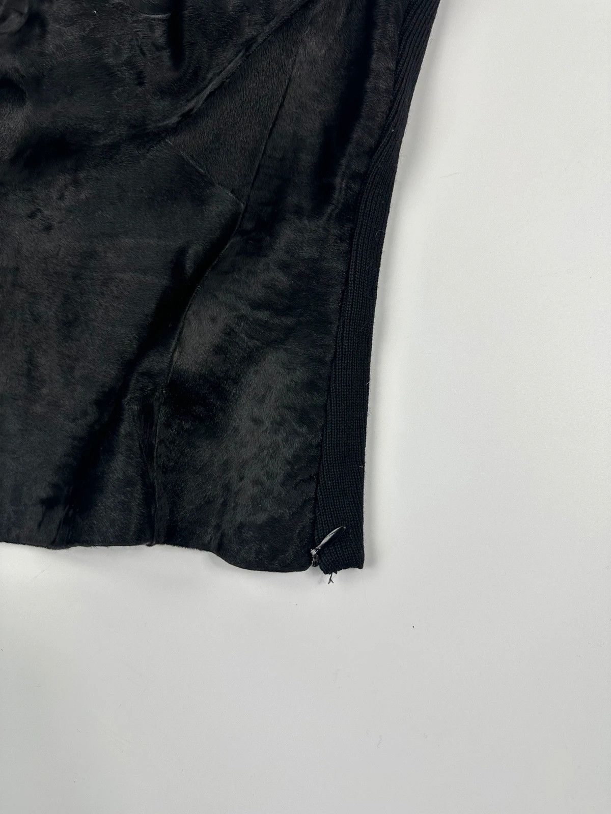 Prada Prada FW1999 Black Wool Fur Tank Top Size M / US 6-8 / IT 42-44 - 5 Thumbnail