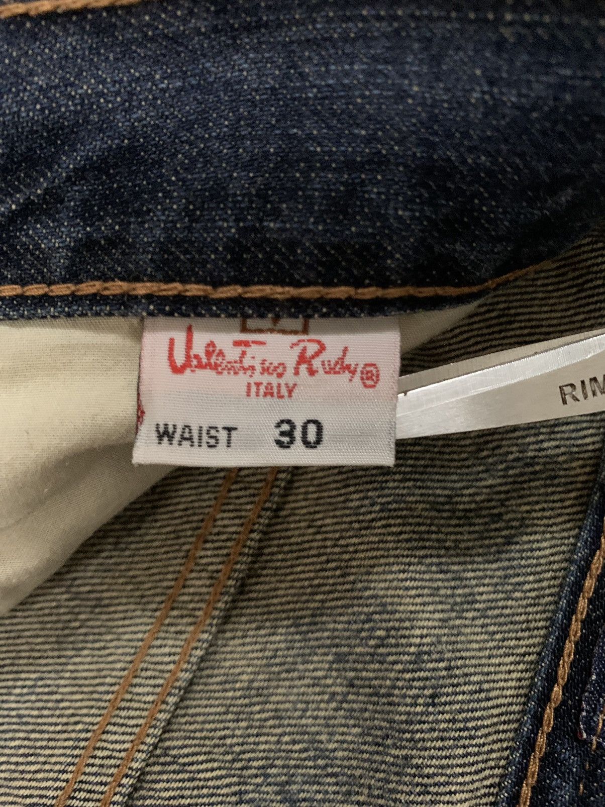 Valentino Vintage Valentino Rudy Italy Faded Baggy Bush Denim Pants Size US 33 - 22 Thumbnail