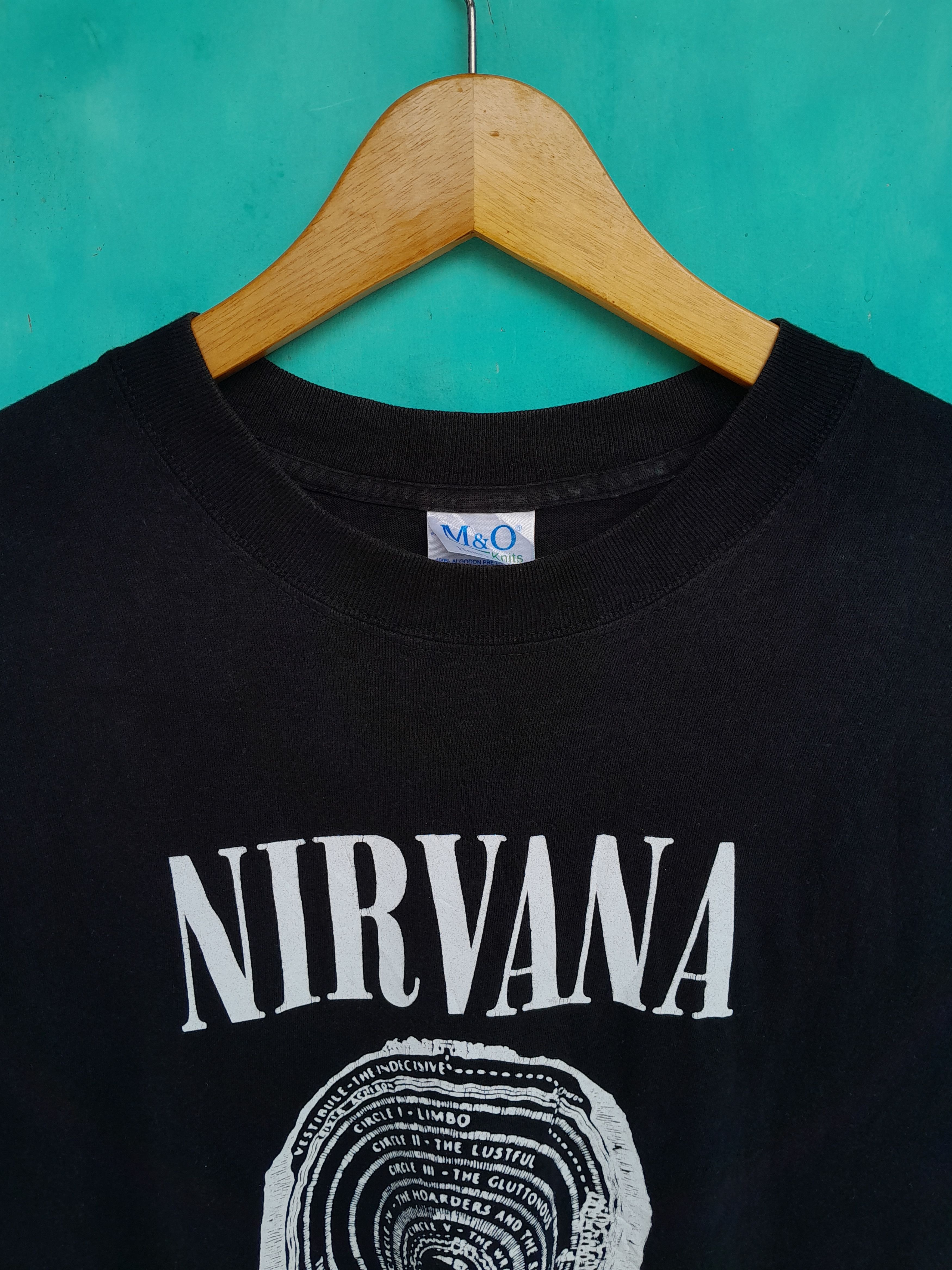 Band Tees Vintage NIRVANA Vestibule circle limbo shirt Size US M / EU 48-50 / 2 - 5 Thumbnail