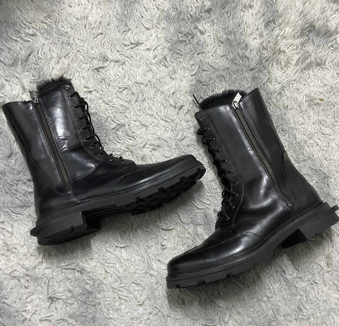 Yohji Yamamoto Y-3 YOHJI YAMAMOTO-BOOTS-FURR Size US 7 / EU 40 - 9 Thumbnail