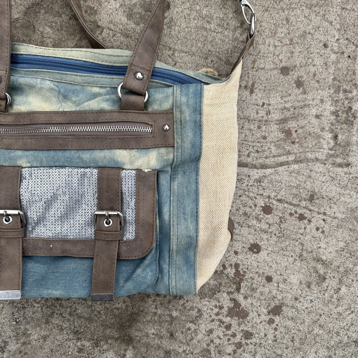 Le Grande Bleu (L.G.B.) × Y/Project Vintage Japanese Style Bag Grunge Avantagrde Hype 00s USA Size ONE SIZE - 4 Thumbnail