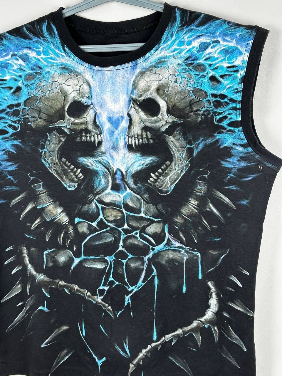 Band Tees Vintage Skull Falmes Band Punk Rock AOP Tank Top Size US L / EU 52-54 / 3 - 4 Thumbnail