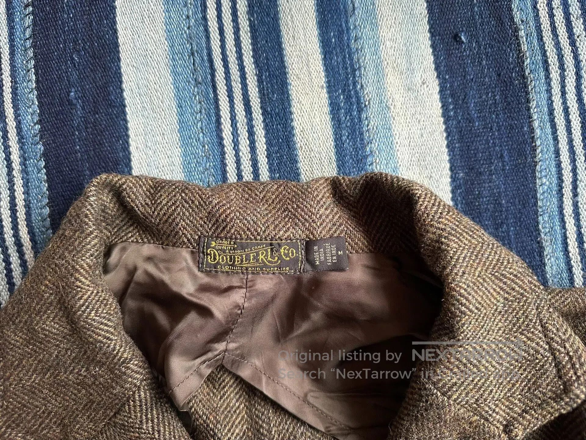 RRL Ralph Lauren RRL Unconstructed Herringbone Sport Coat. Size US M / EU 48-50 / 2 - 4 Thumbnail