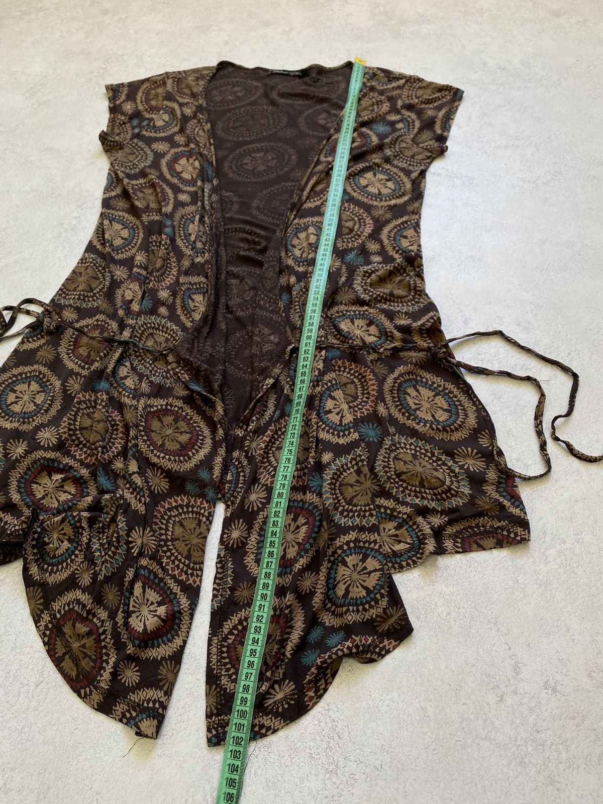 Gudrun Sjoden Gudrun Sjoden Floral Short Sleeve Knee Length Wrap Dress Size M / US 6-8 / IT 42-44 - 14 Thumbnail