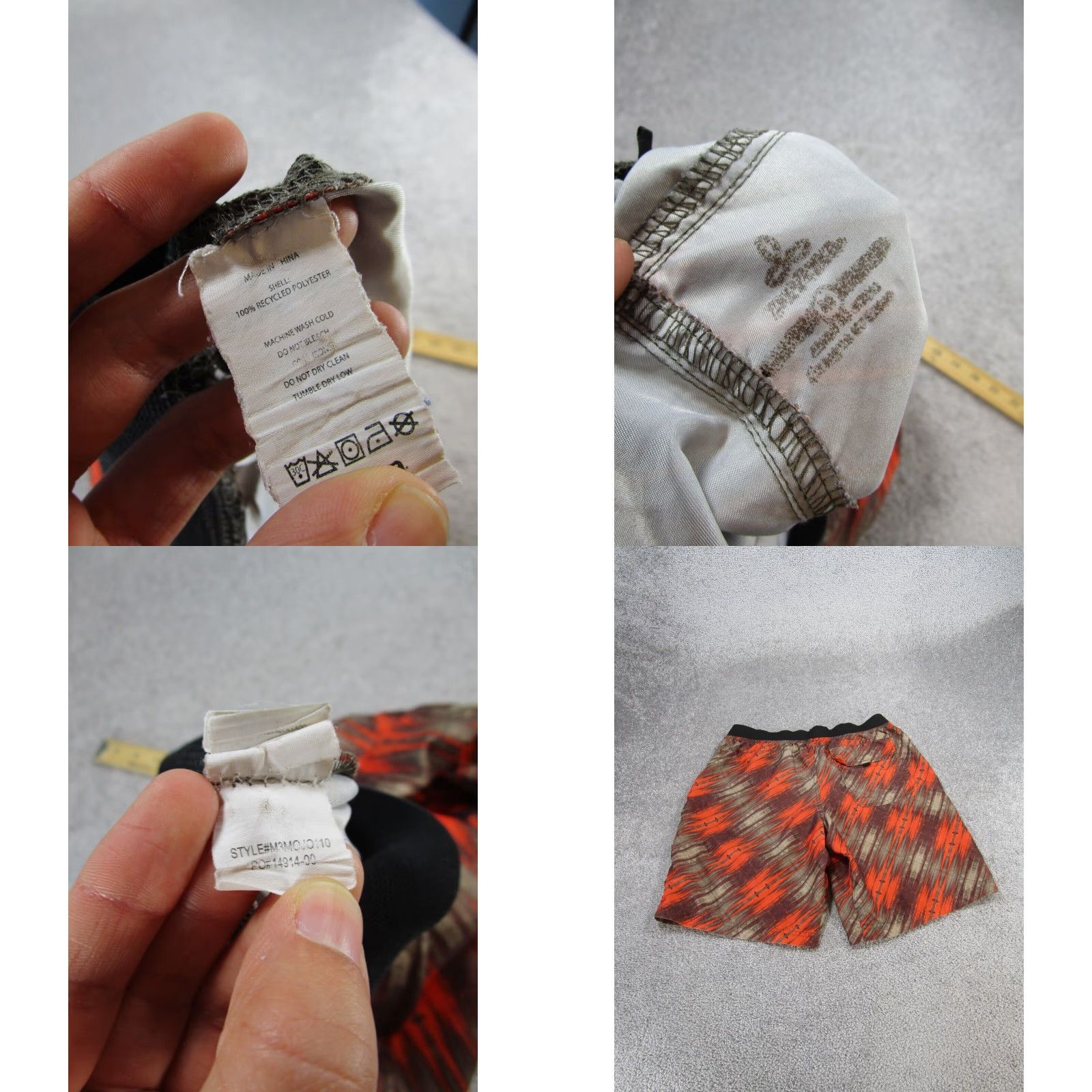Prana Prana Mens Shorts Medium Red Lightweight Athletic Pull On Gym Size US 31 - 8 Thumbnail
