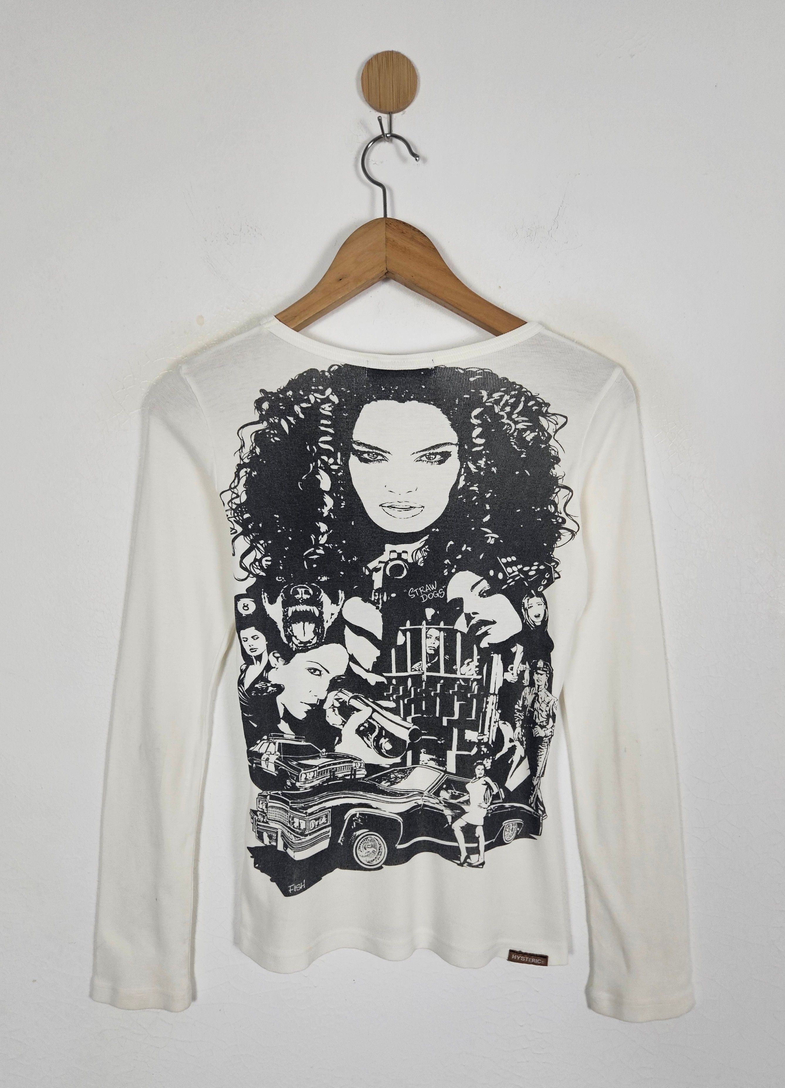 Hysteric Glamour Hysteric Glamour Straw Dogs tee shirt Size XS / US 0-2 / IT 36-38 - 1 Thumbnail