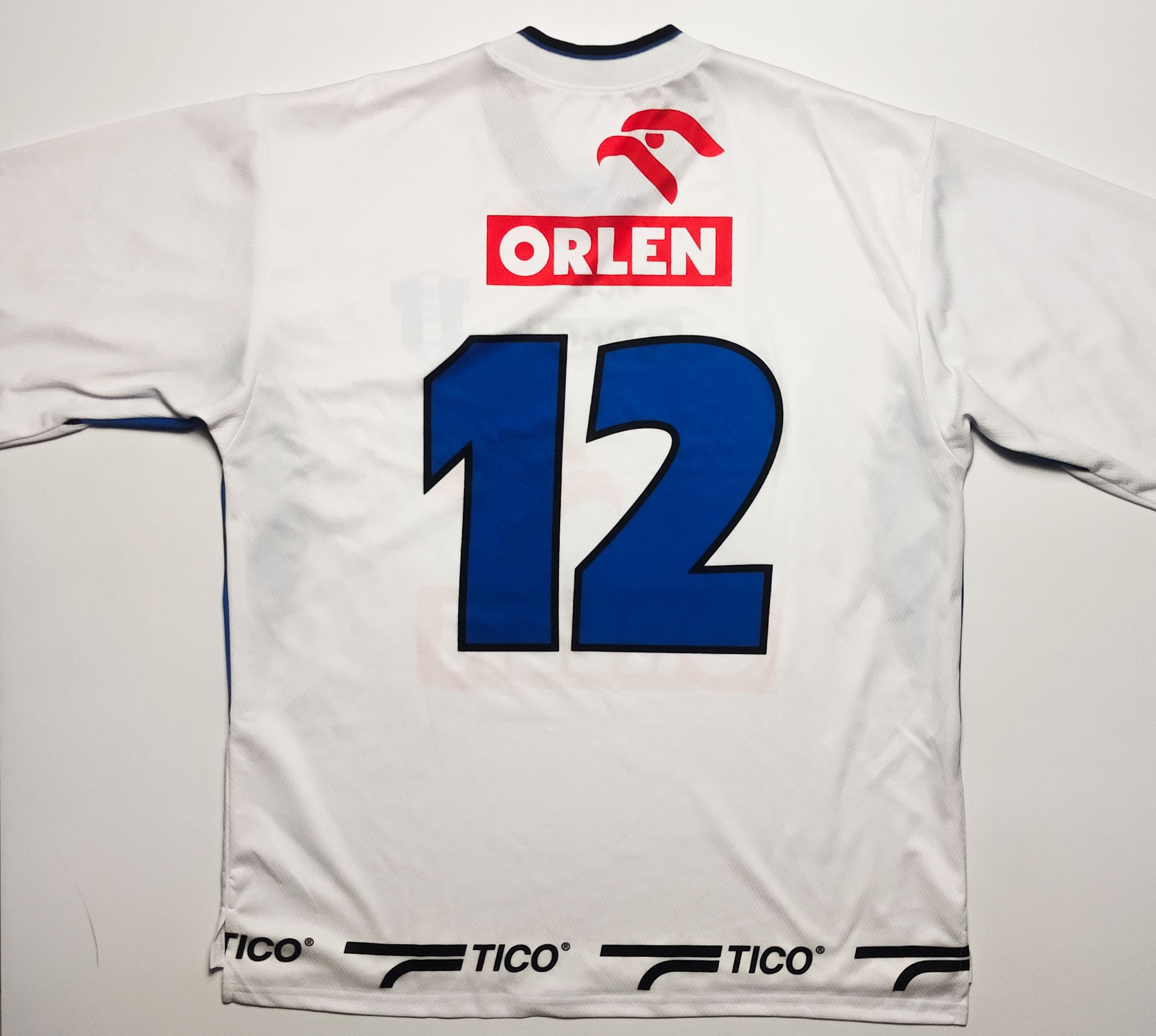 Other Orlen Wisła Płock #12 2003 2004 Tico Home Shirt Kit Jersey Size US XL / EU 56 / 4 - 2 Thumbnail
