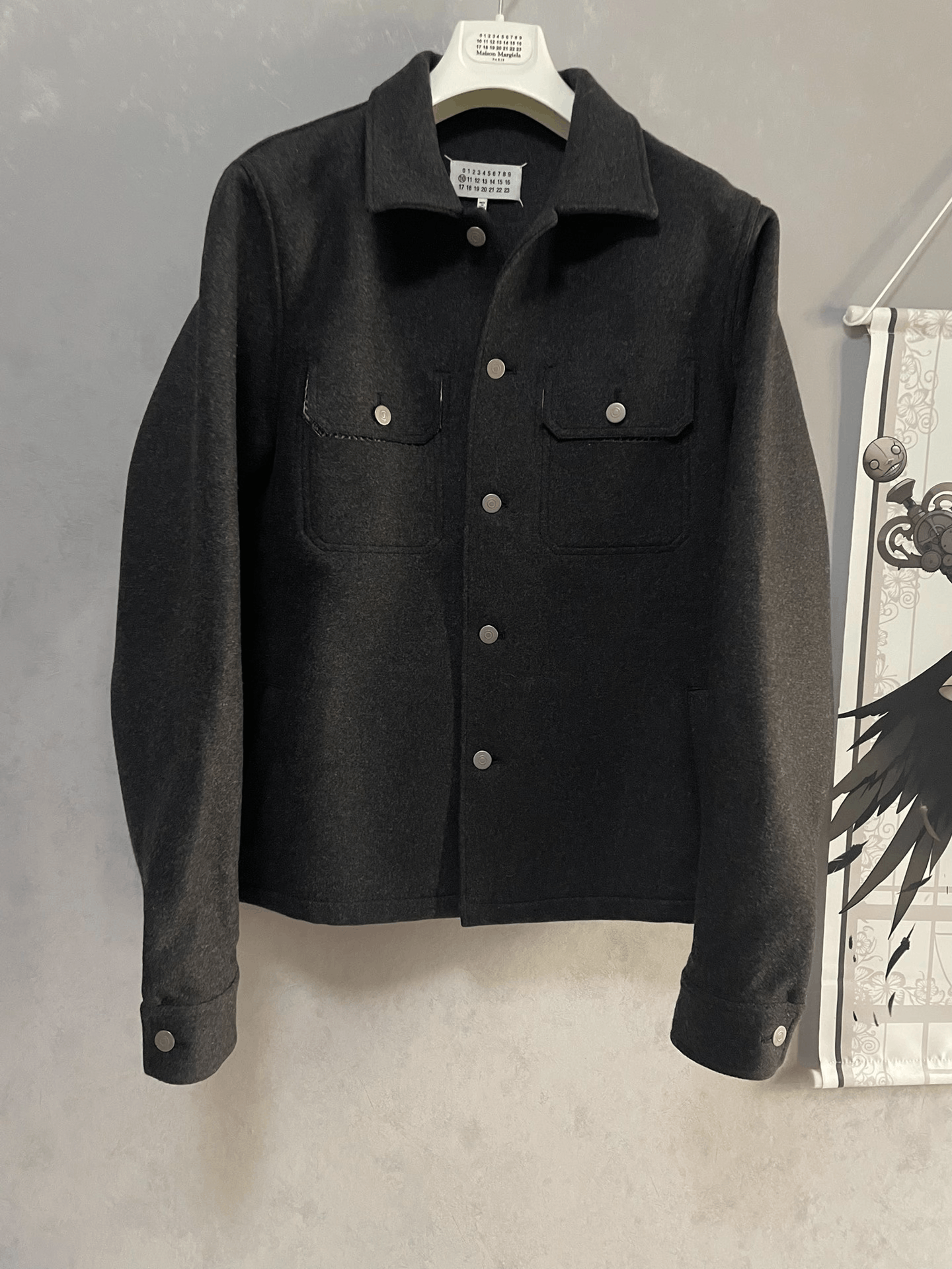 Maison Margiela Maison Margiela Wool Jacket Coat Size US L / EU 52-54 / 3 - 1 Thumbnail