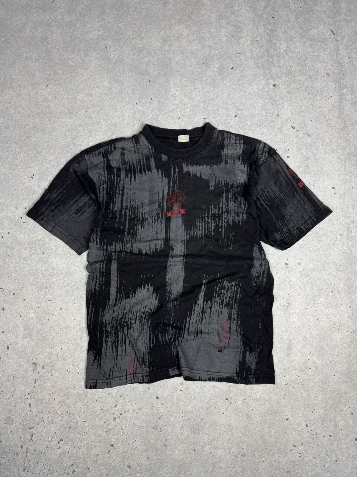Moschino Vintage Moschino Over All Y2K Tee Shirt Avant Garde Size US M / EU 48-50 / 2 - 2 Thumbnail