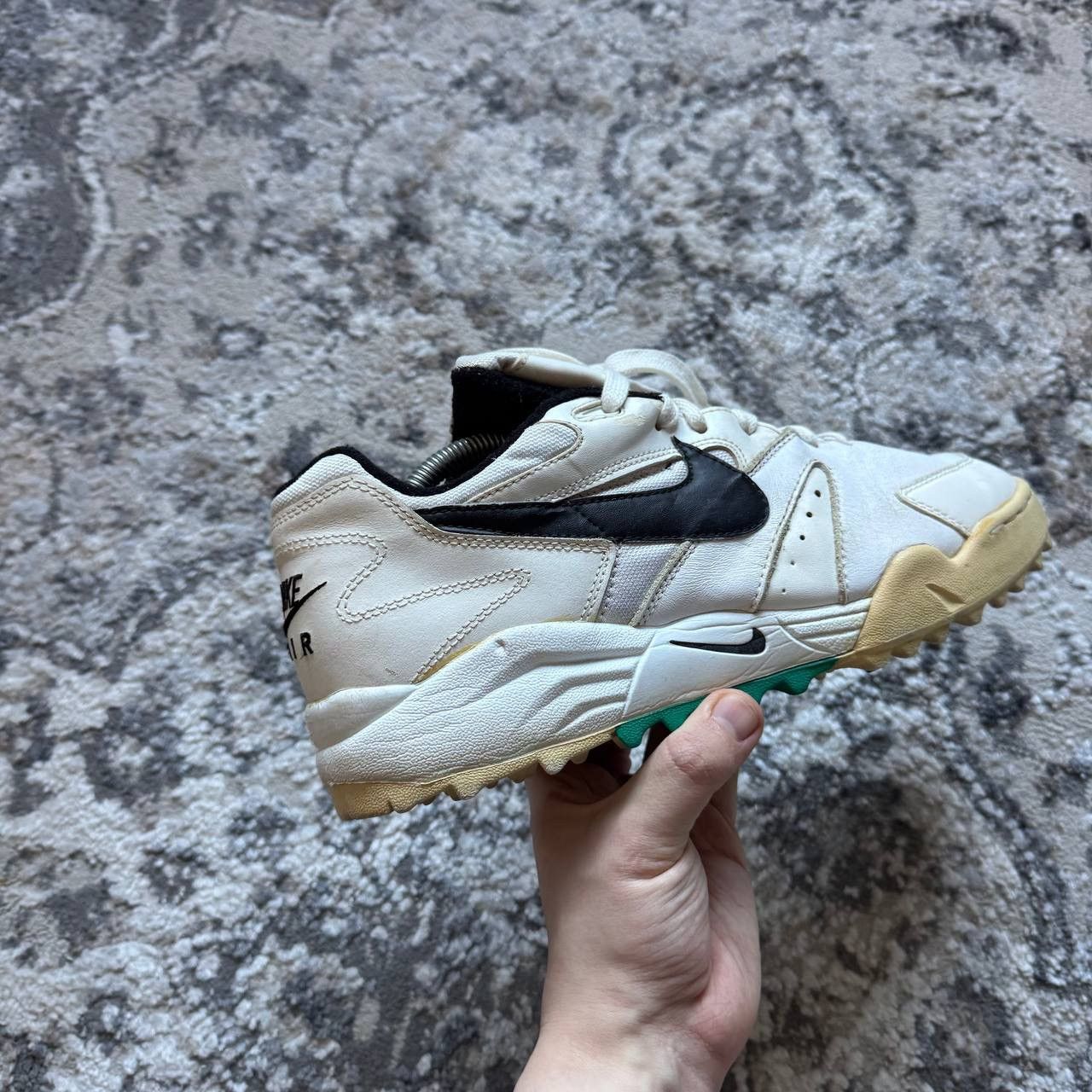 Nike Nike Vintage Air 90s Mission Cricket Retro Leather Shoes Size US 10.5 / EU 43-44 - 5 Thumbnail
