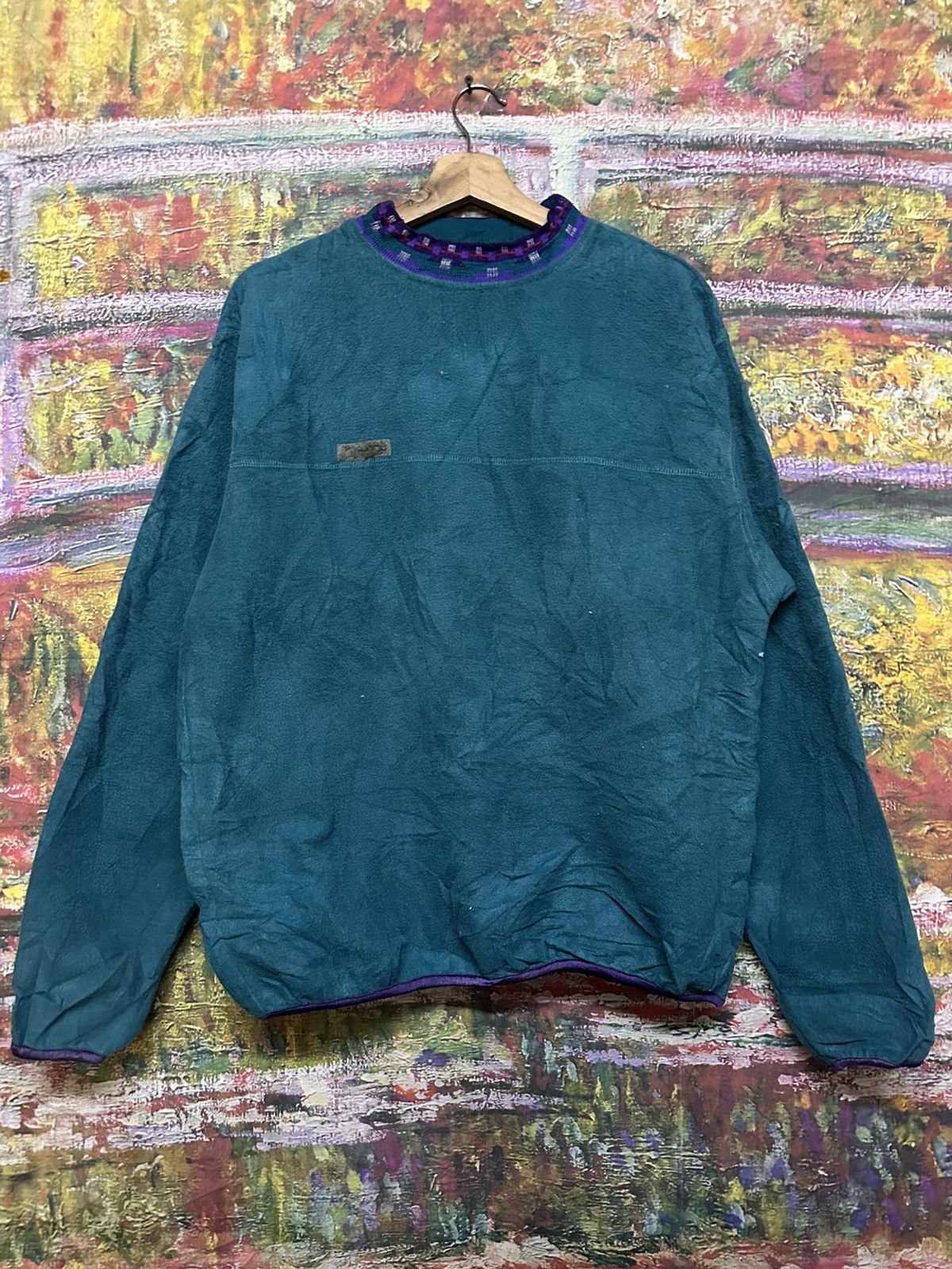 Columbia Vintage Columbia Fleece sweatshirt Size US L / EU 52-54 / 3 - 3 Thumbnail