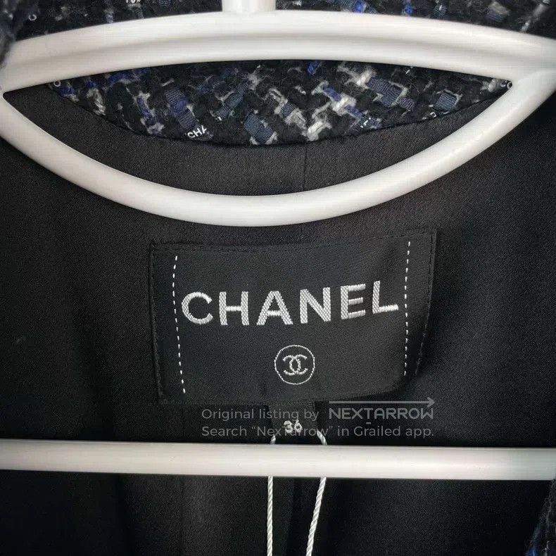 Chanel Chanel Tweed gray sleeveless jacket Size XS / US 0-2 / IT 36-38 - 6 Thumbnail