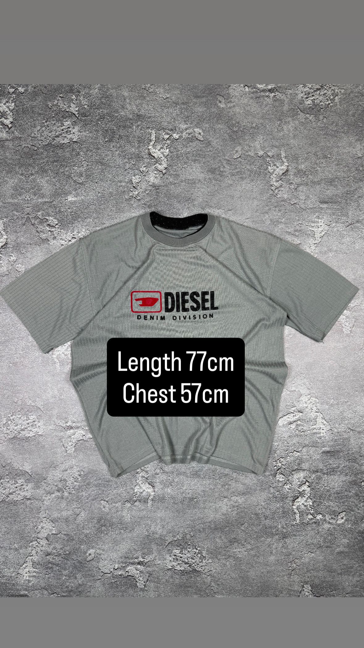 If Six Was Nine Diesel Vintage T-Shirt Tee Denim Division Size XL Y2K Size US XL / EU 56 / 4 - 2 Thumbnail