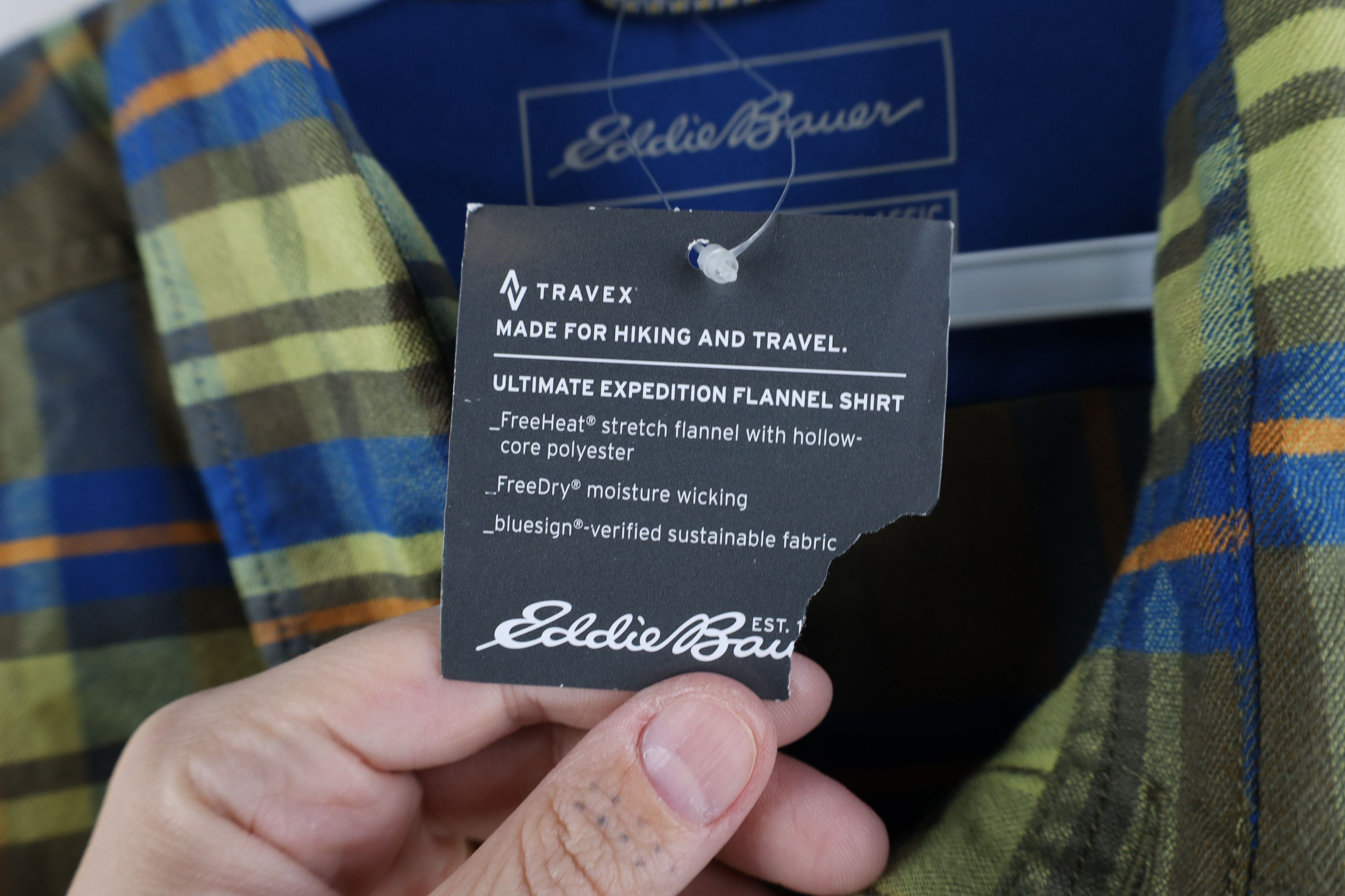 Eddie Bauer New Eddie Bauer Fit Flannel Collared Button Shirt Plaid Size US XL / EU 56 / 4 - 9 Thumbnail