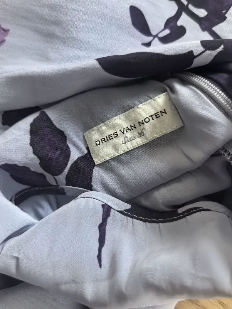 Dries Van Noten dries van noten size:36 Light purple sleeveless shirt 2506- Size XXS / US 00 / IT 34 - 3 Thumbnail