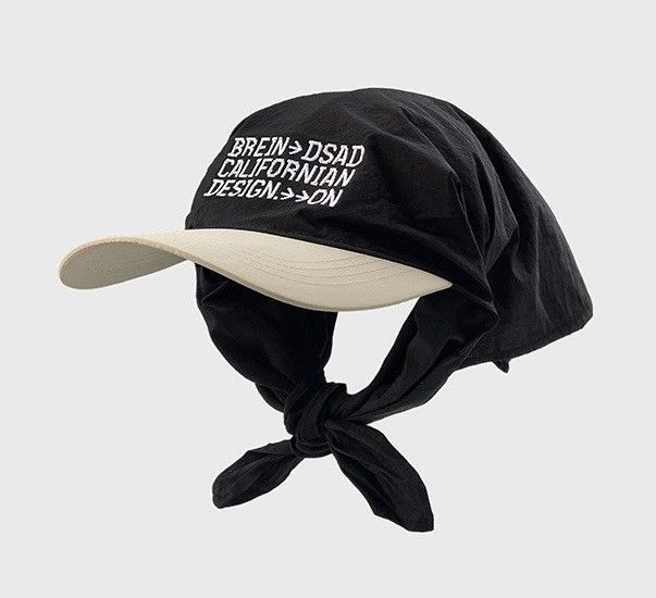 Other Y2K embroidered colorblock multi-style handkerchief cap hat Size ONE SIZE - 1 Thumbnail