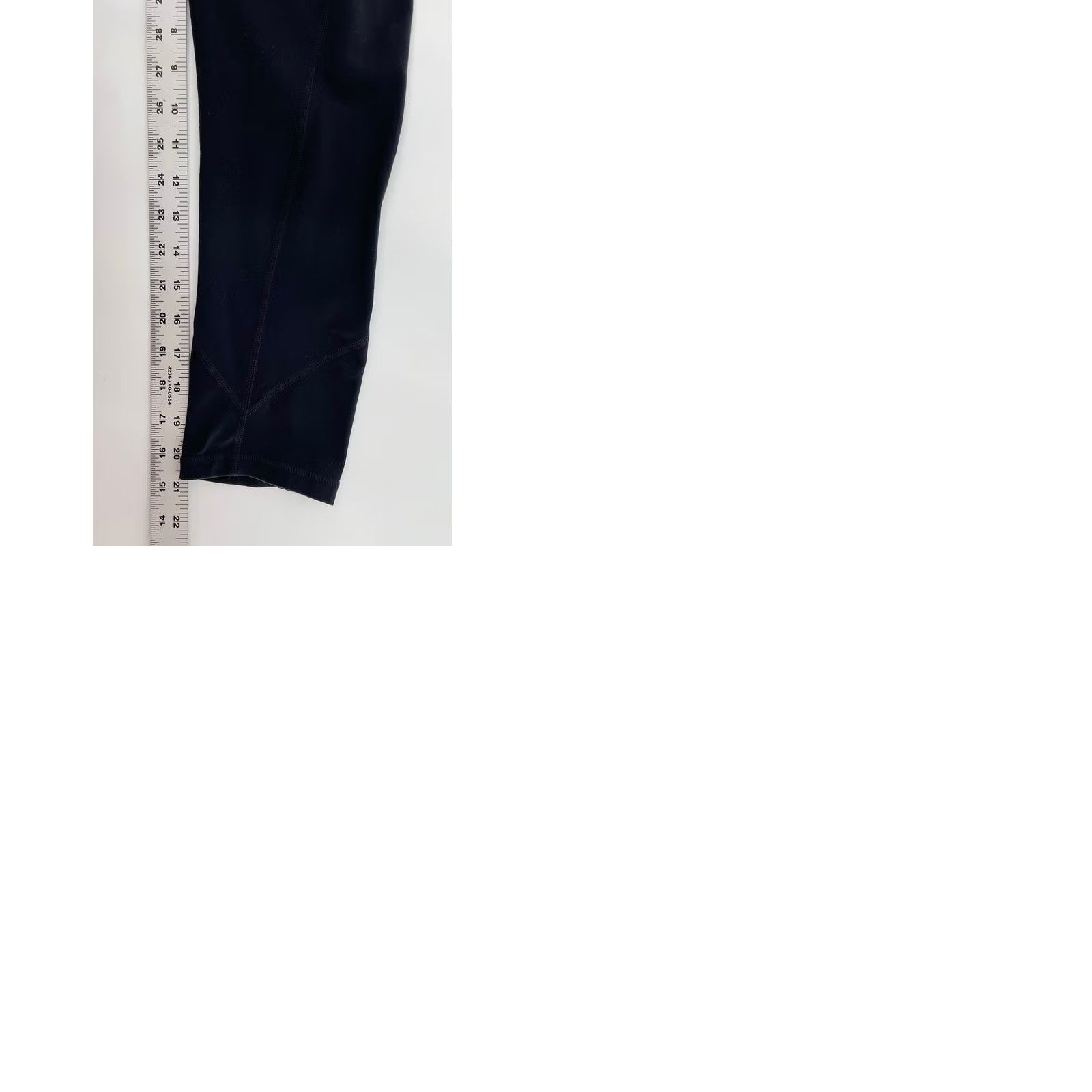 Prana PrAna Cropped Leggings Mid Rise Black Fitted Active Womens Small S Skin ny? Size 28" / US 6 / IT 42 - 9 Thumbnail