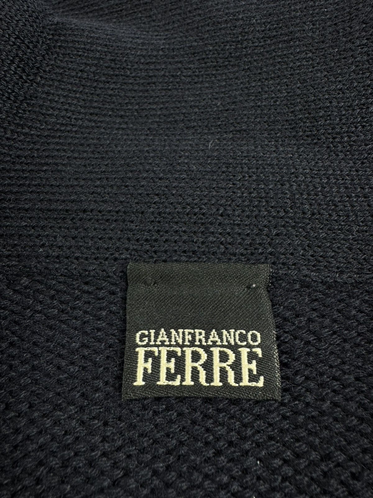 Gianfranco Ferre Gianfranco Ferre Blue F Knited Cardigan Button Shawl Collar Sweater Pullover Size US XL / EU 56 / 4 - 11 Thumbnail