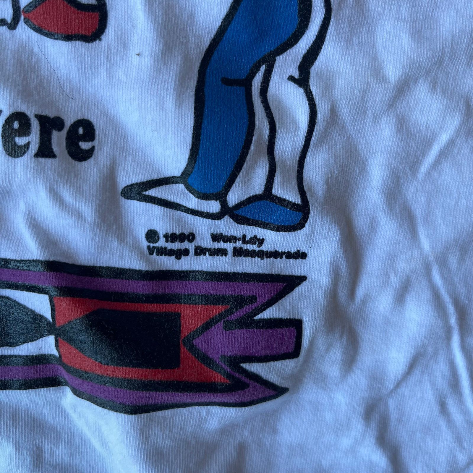 Vintage VINTAGE STICK PEOPLE FUNNY SHIRT NATIVE PARODY MENS XL 90S Size US XL / EU 56 / 4 - 5 Thumbnail
