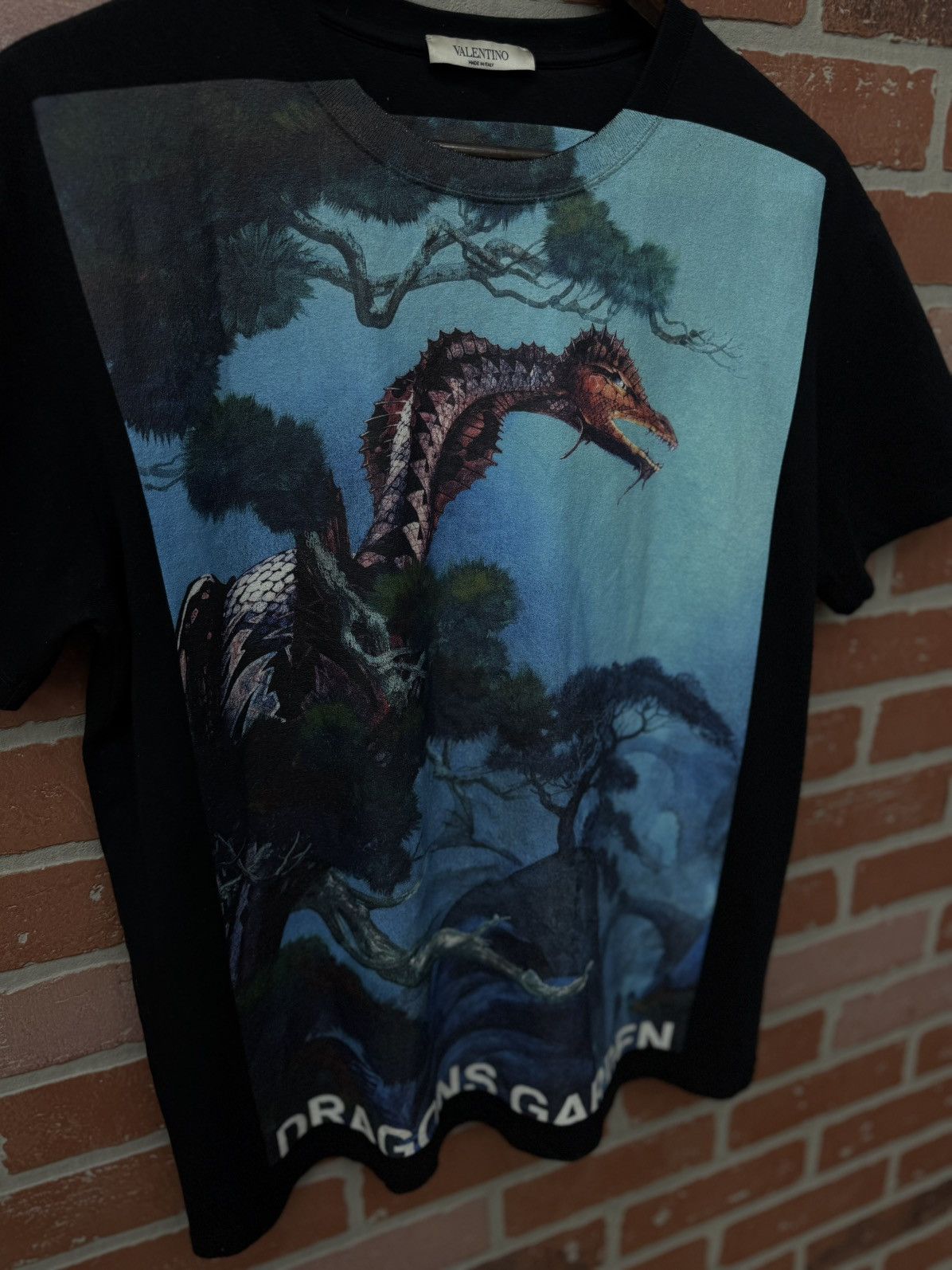 Valentino Valentino Dress Tee Dragon Logo Men’s Size Small Size US S / EU 44-46 / 1 - 6 Thumbnail