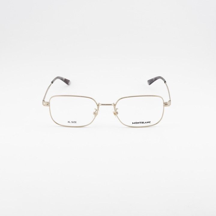Montblanc Montblanc MB0267O 004 Eyeglasses Gold 55mm Square Frame Size ONE SIZE - 2 Thumbnail