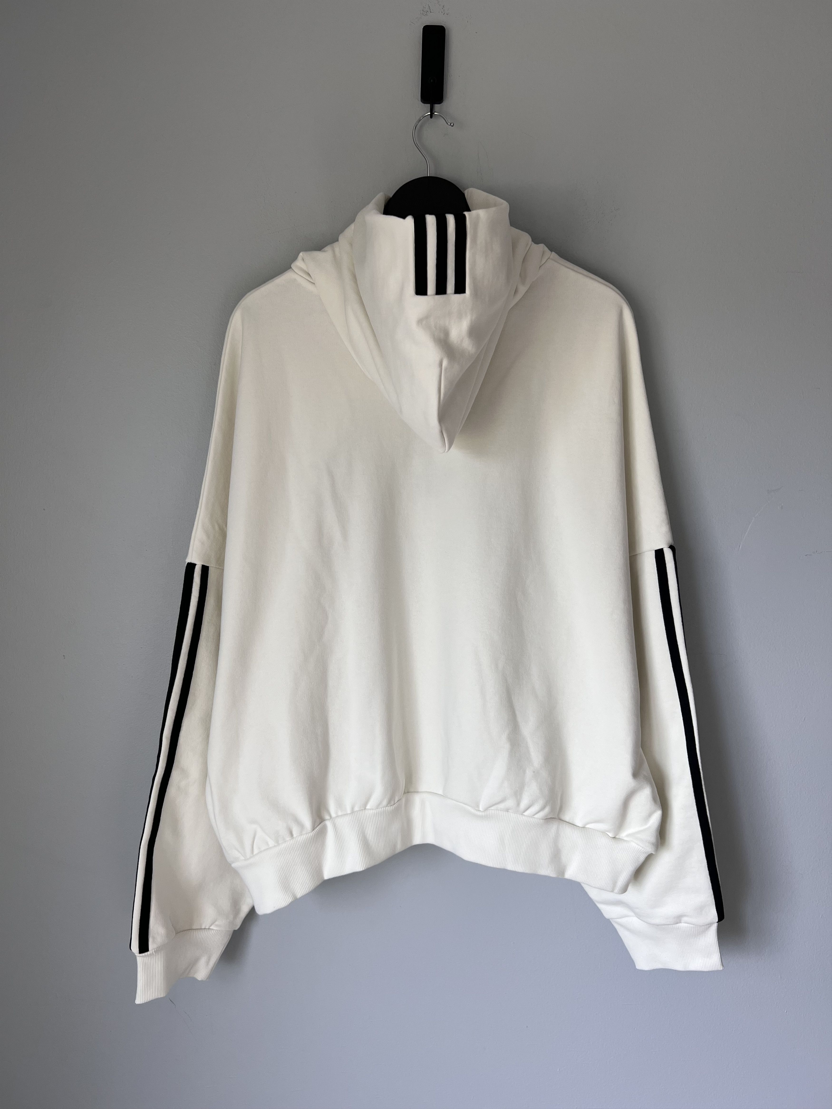 Adidas × Willy Chavarria Willy Chavarria Adidas Fleece Hoodie in White Size US XL / EU 56 / 4 - 5 Thumbnail