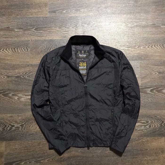 Barbour international lightweight clearance track jacket