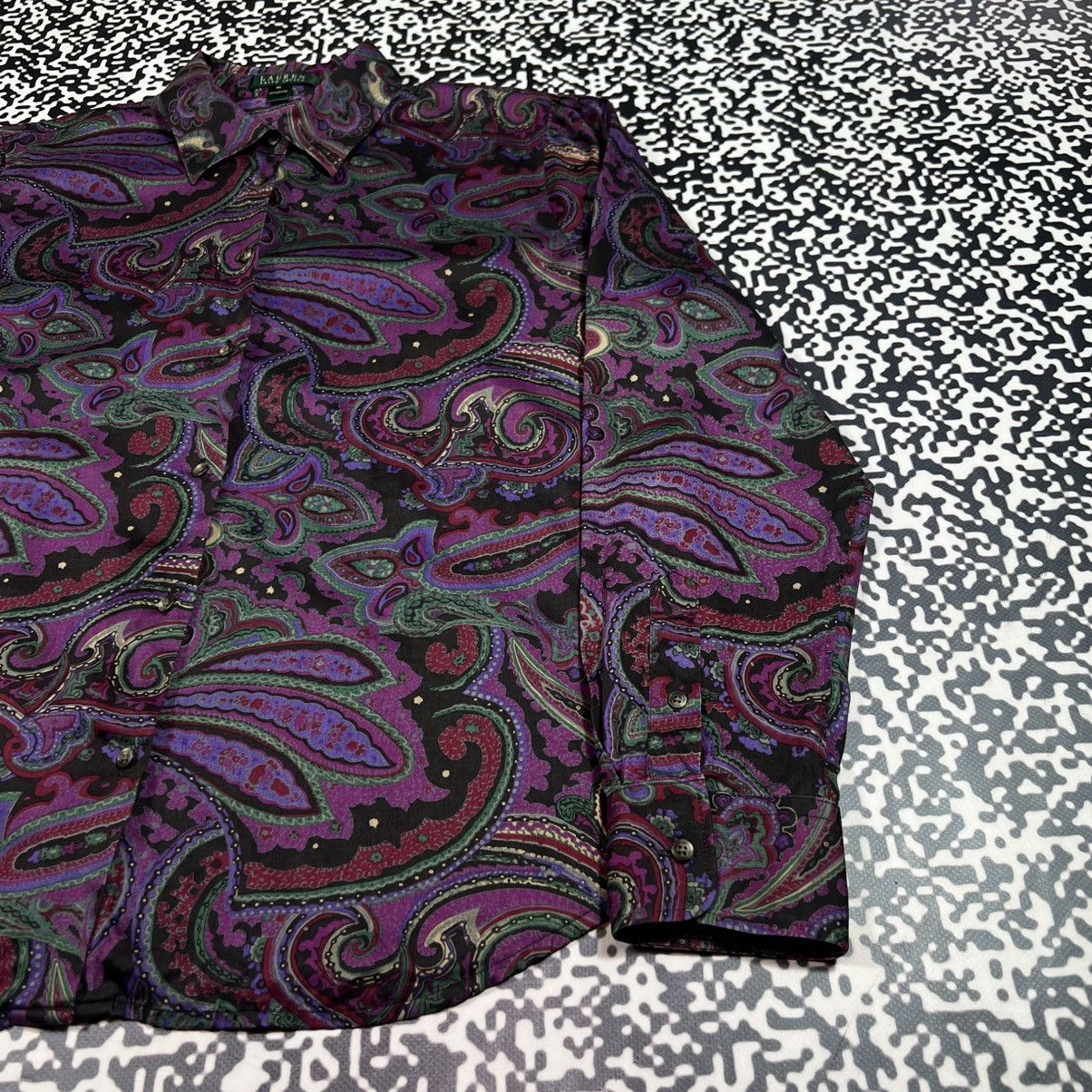 Polo Ralph Lauren Vintage Y2K Polo Ralph Lauren Abstract Style Shirt Retro Size XL / US 12-14 / IT 48-50 - 12 Thumbnail