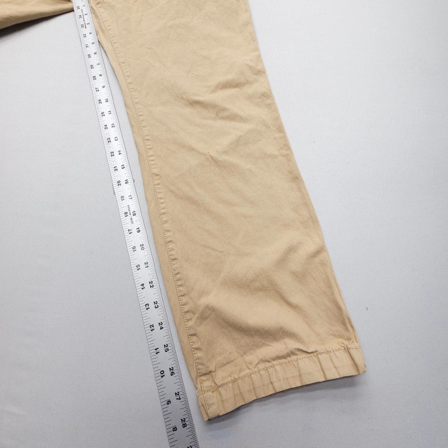 American Eagle Outfitters American Eagle Original Straight Chino Pants Mens 32 Tan Cotton Size US 32 / EU 48 - 7 Thumbnail
