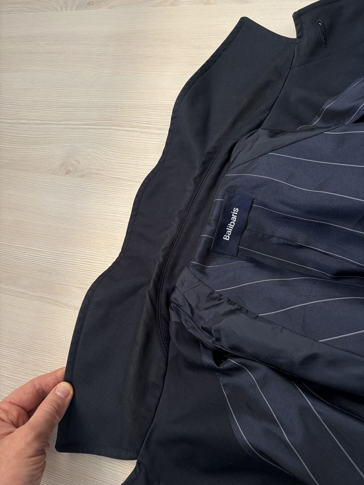 Balibaris Balibaris Dark Blue Rain Mac Coat Size US M / EU 48-50 / 2 - 16 Thumbnail