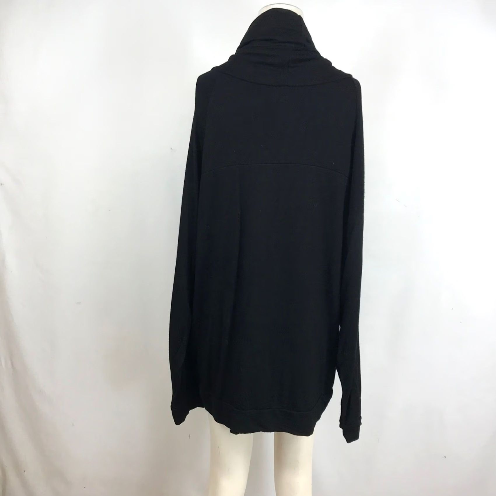 Vintage good hYOUman Black Cowl Neck Tunic Top Long Sleeve Relaxed Fit Womens XL Size XL / US 12-14 / IT 48-50 - 5 Thumbnail