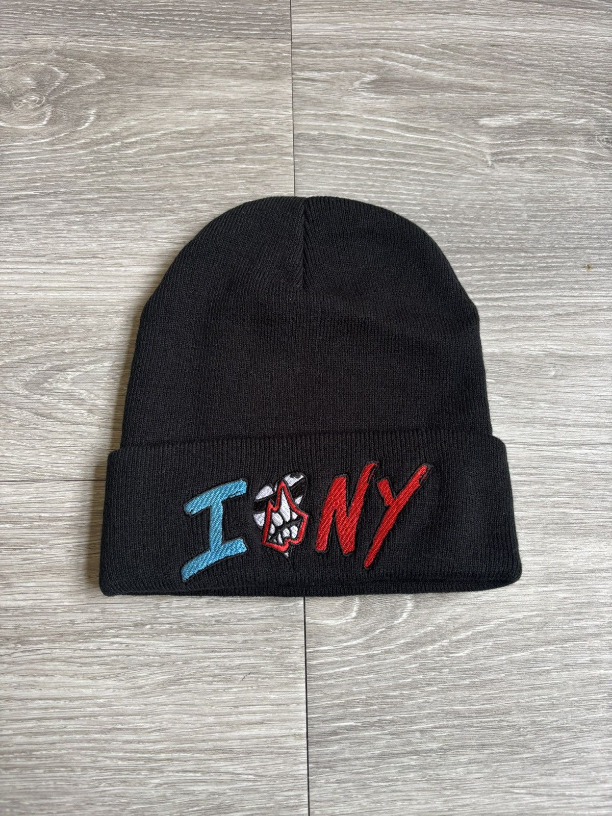 Chrome Hearts Chrome Hearts Matty Boy I Heart NY Beanie Size ONE SIZE - 2 Thumbnail