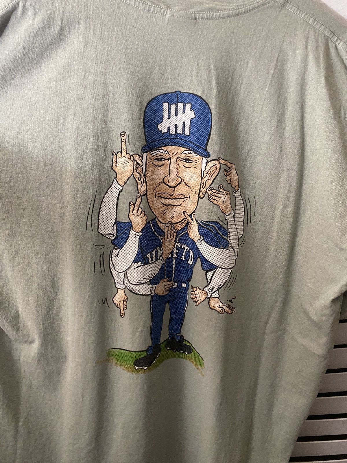 MLB × Undefeated Undefeated Los Angeles Dodgers Umpire Tee Size US XXL / EU 58 / 5 - 3 Thumbnail