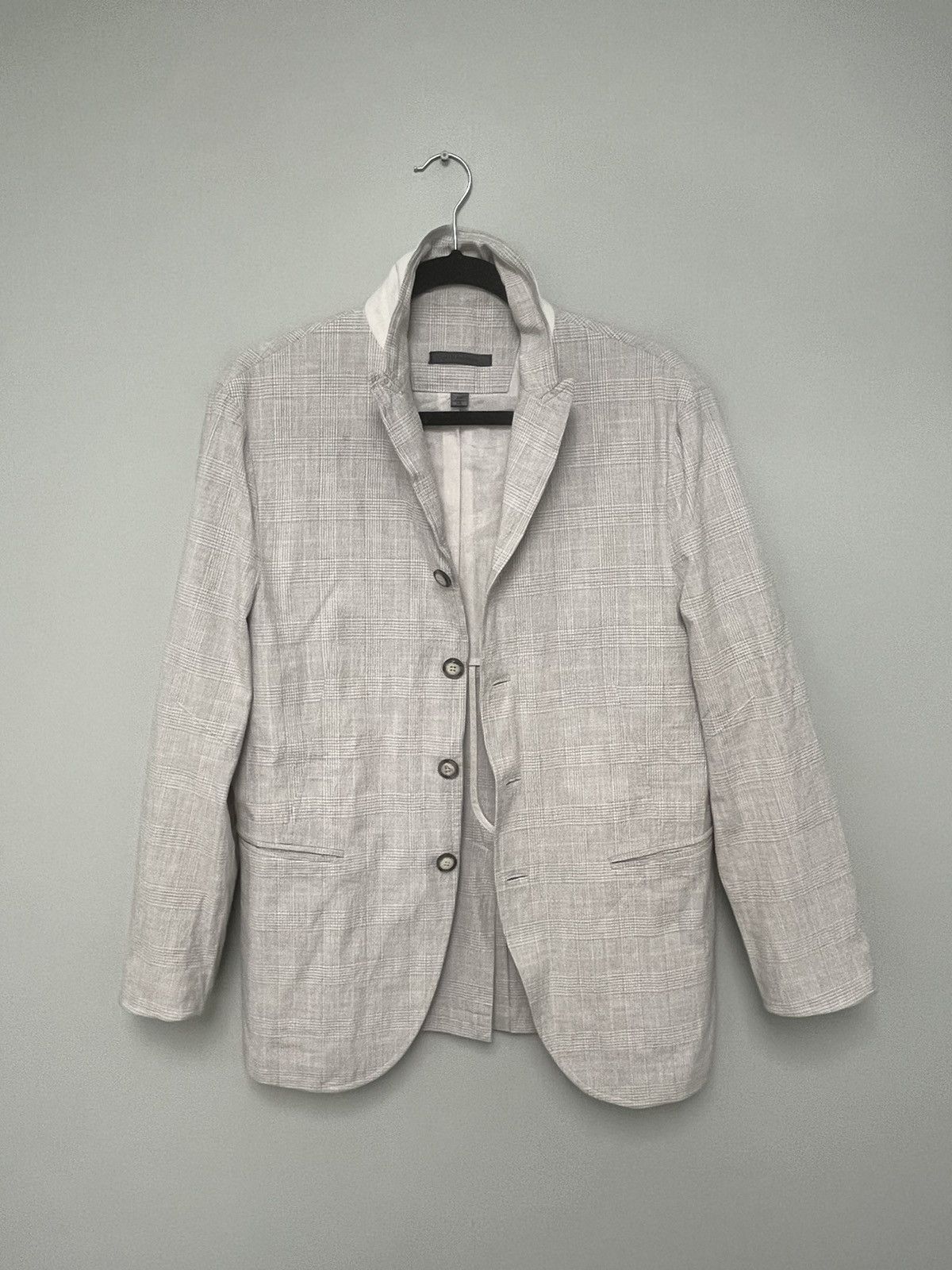John Varvatos Seersucker Convertible jacket. 50 Size US M / EU 48-50 / 2 - 8 Thumbnail