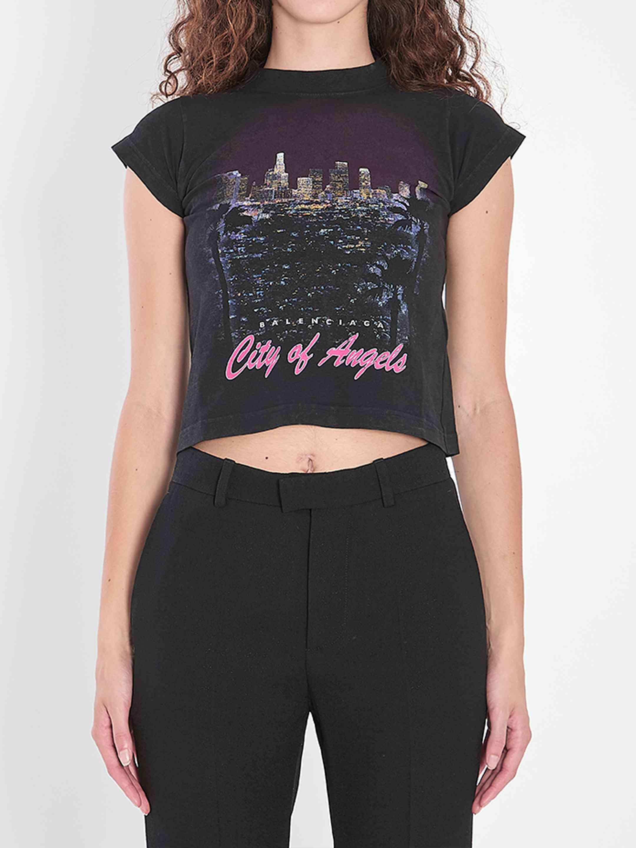 Balenciaga Shrunk T Shirt | Grailed