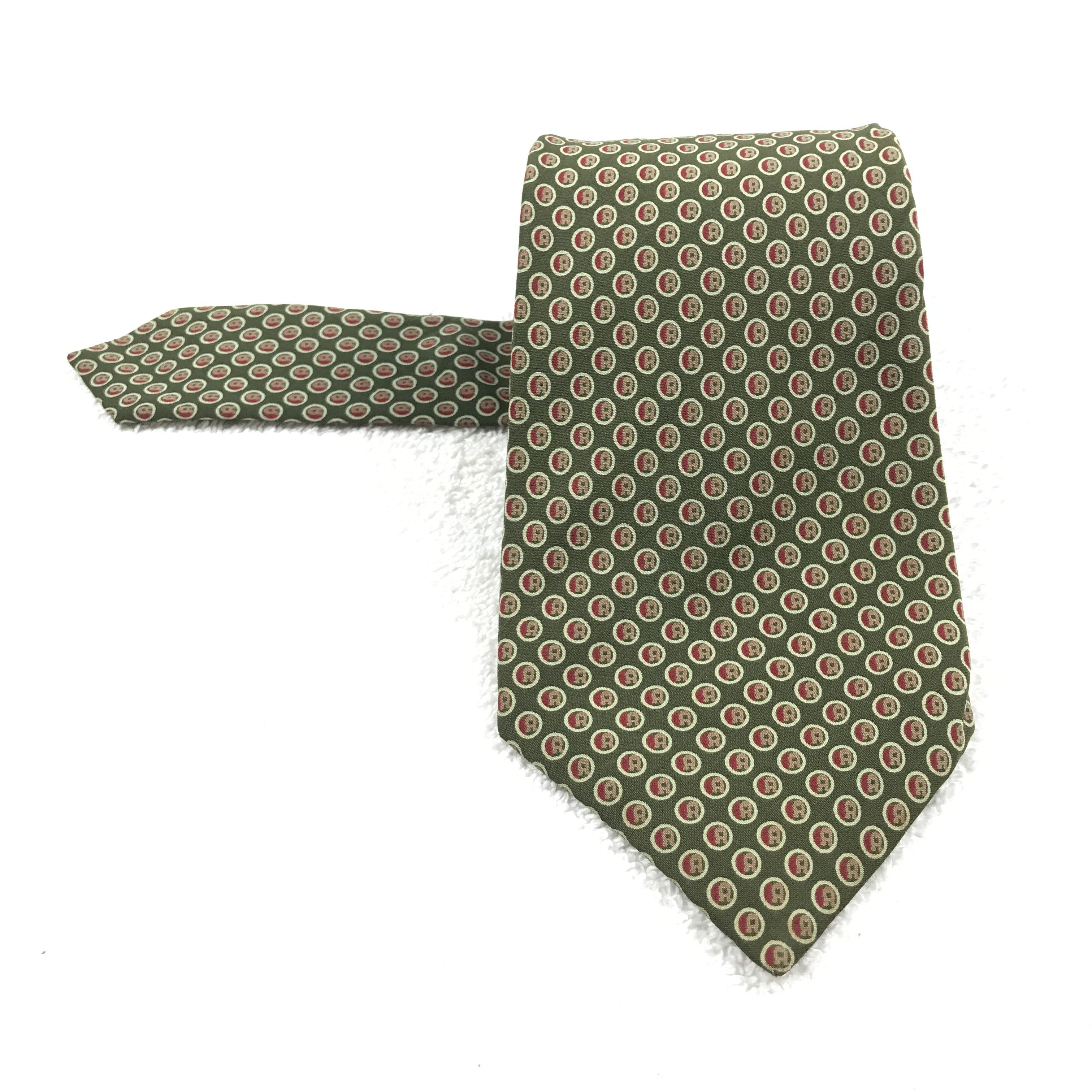 Etienne Aigner × Vintage Vintage Etienne Aigner Silk Necktie Size ONE SIZE - 1 Thumbnail