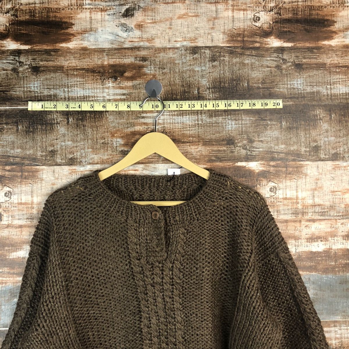 Homespun Knitwear × Japanese Brand Japanese Brand Brown Knitwear #A1873 Size M / US 6-8 / IT 42-44 - 4 Thumbnail
