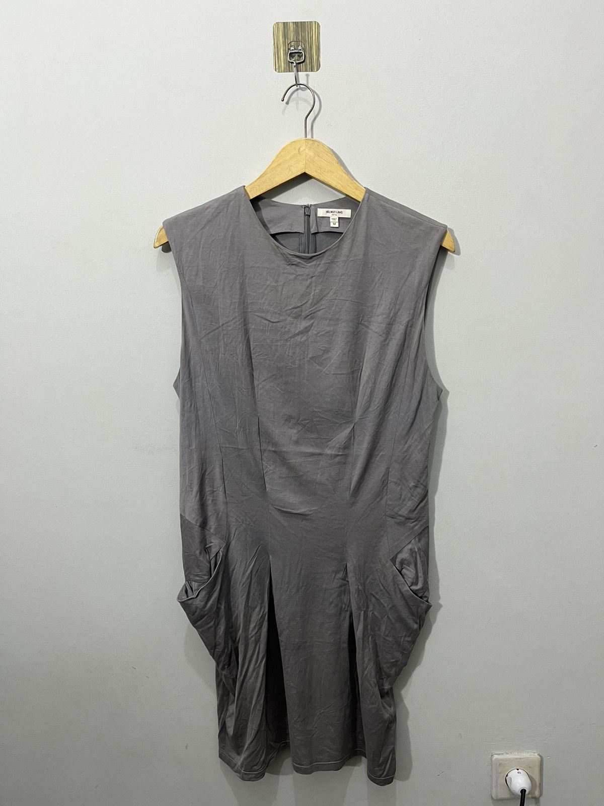 Helmut Lang helmut lang mini dress Size L / US 10 / IT 46 - 1 Thumbnail