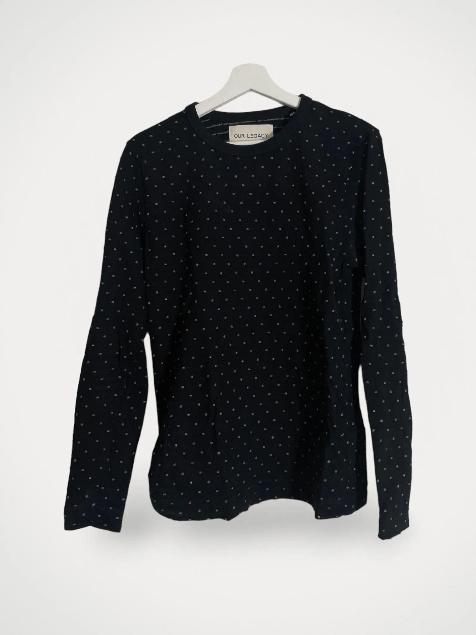 Our Legacy Our Legacy Mlng Jacquard Dot Sweater Size L / US 10 / IT 46 - 1 Thumbnail