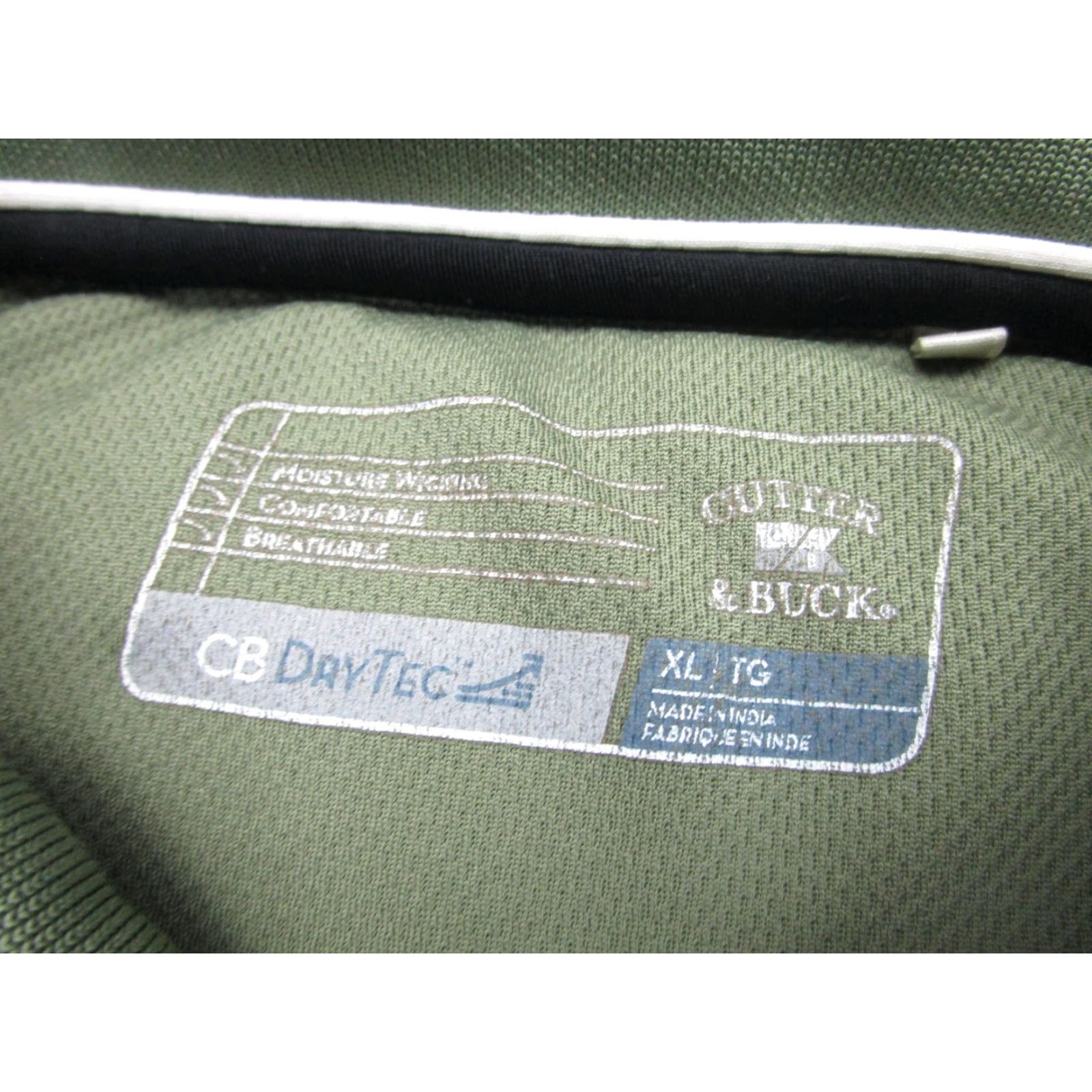 Cutter & Buck Cutter & Buck Polo Shirt Mens XL Green CB DryTec Calabasas Country Club Golf Size US XL / EU 56 / 4 - 7 Thumbnail