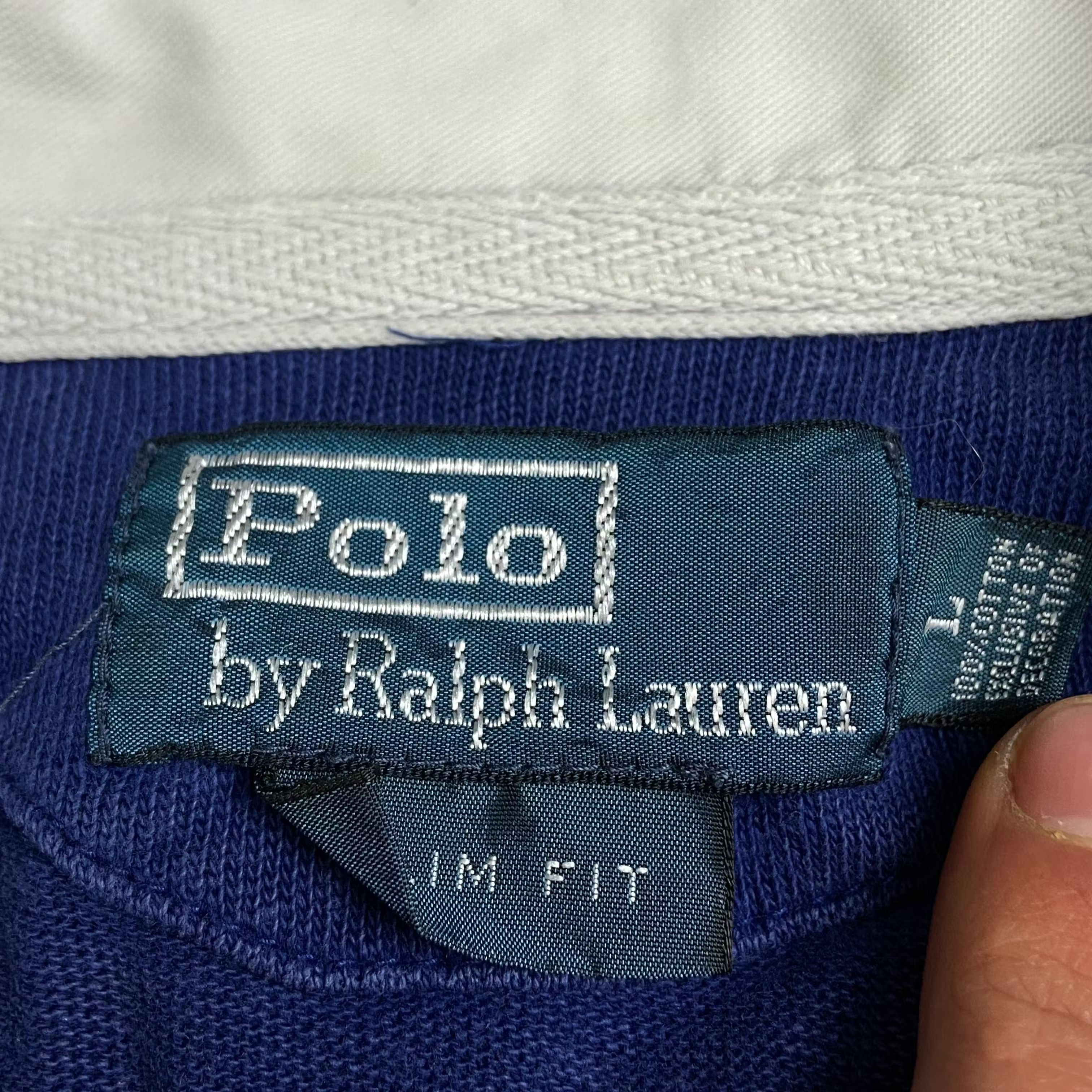Polo Ralph Lauren × Ralph Lauren × Vintage Mens Rugby Sweatshirt Polo Ralph Lauren Vintage Size L Size US L / EU 52-54 / 3 - 5 Thumbnail