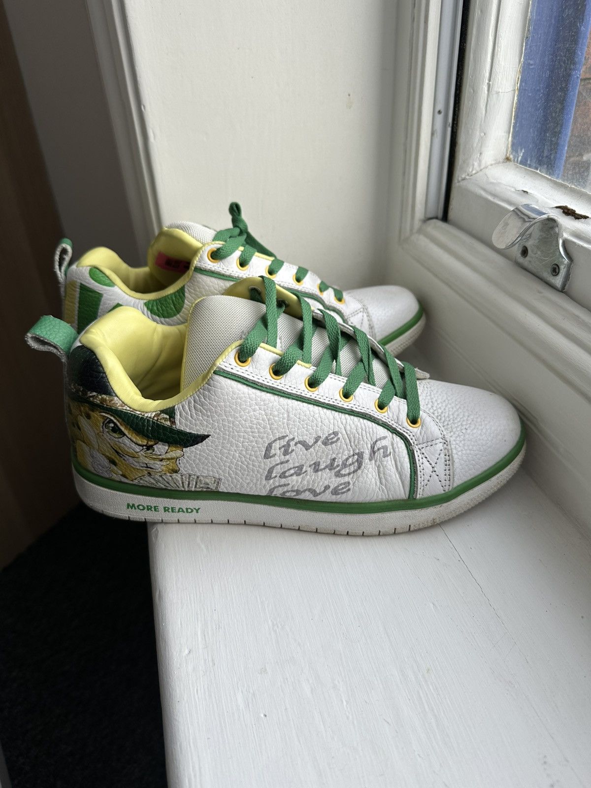 Asspizza × Designer × Japanese Brand Haunted Starbucks James Wallace SpongeBob skate shoes Size US 10 / EU 43 - 4 Thumbnail