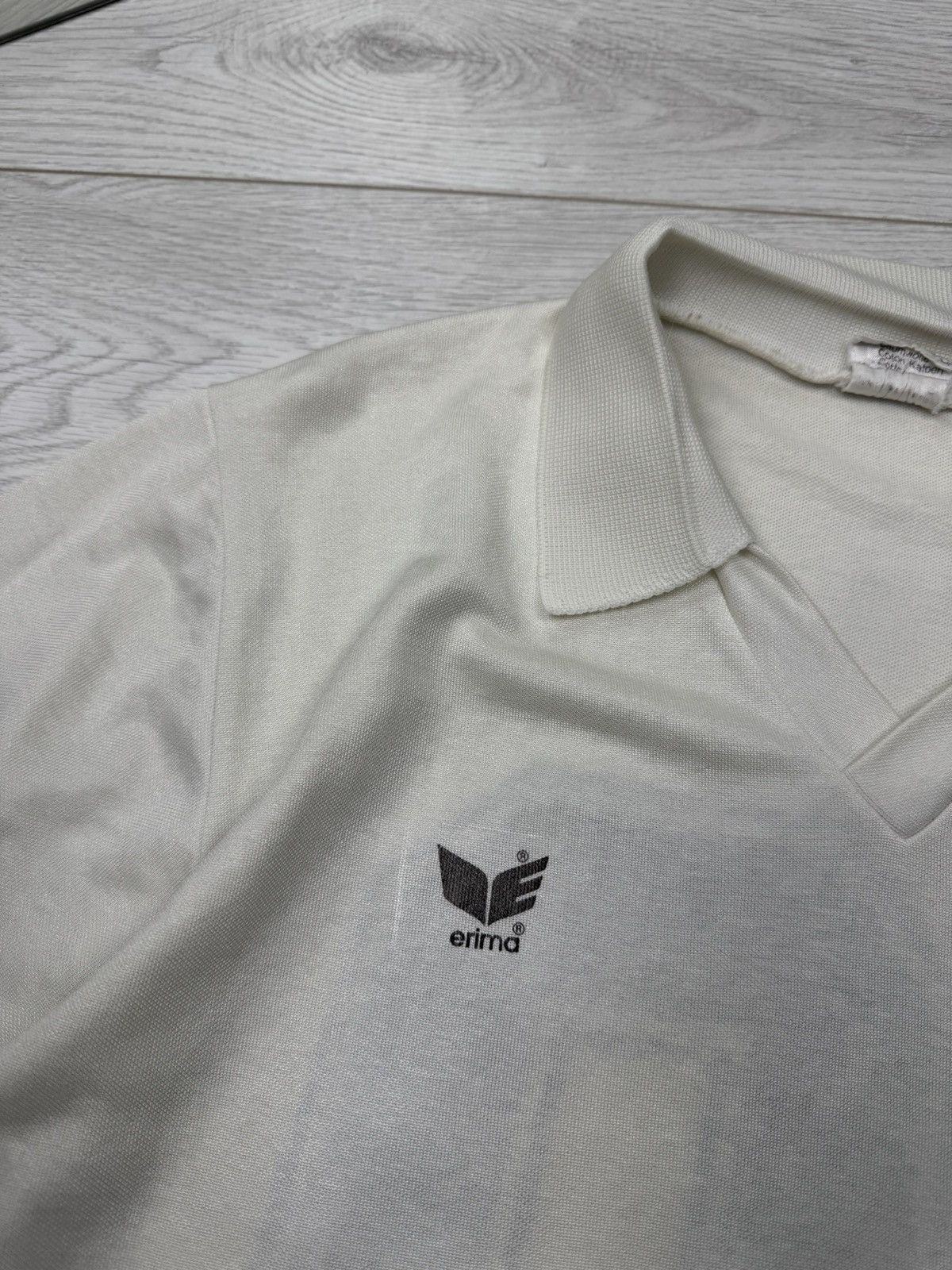 Erima × Vintage 70s Vintage Erima Bankvereinwest West Germany JERSEY Size US L / EU 52-54 / 3 - 6 Thumbnail