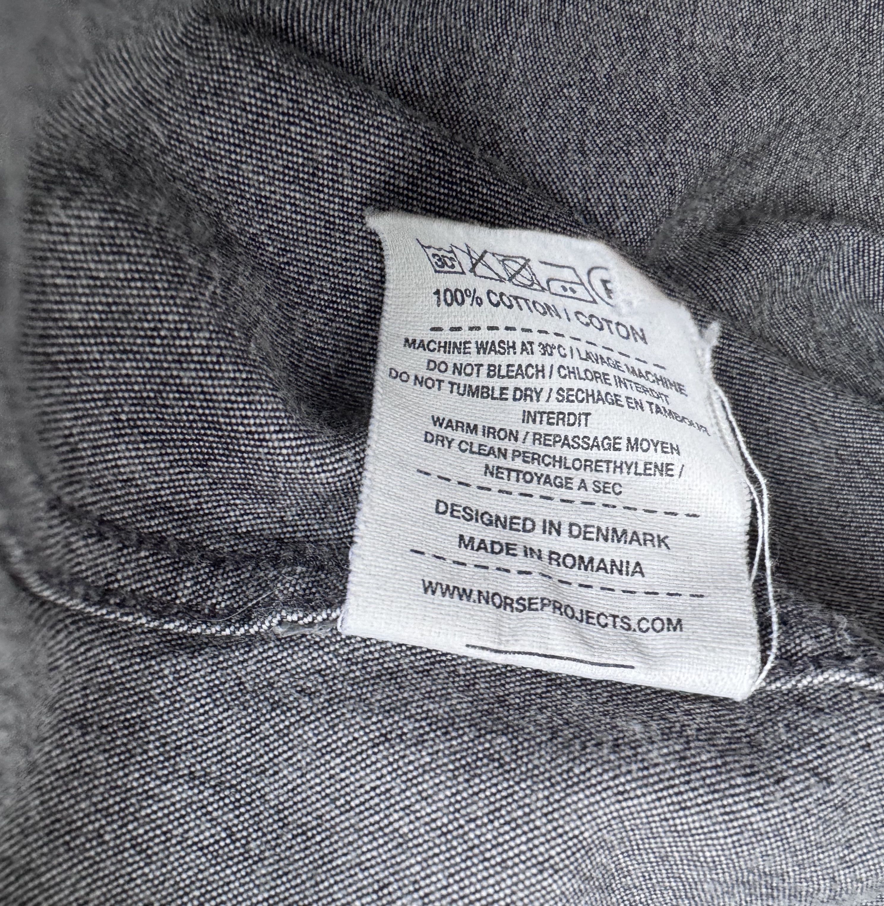 Norse Projects Anton Denim Size US L / EU 52-54 / 3 - 6 Thumbnail