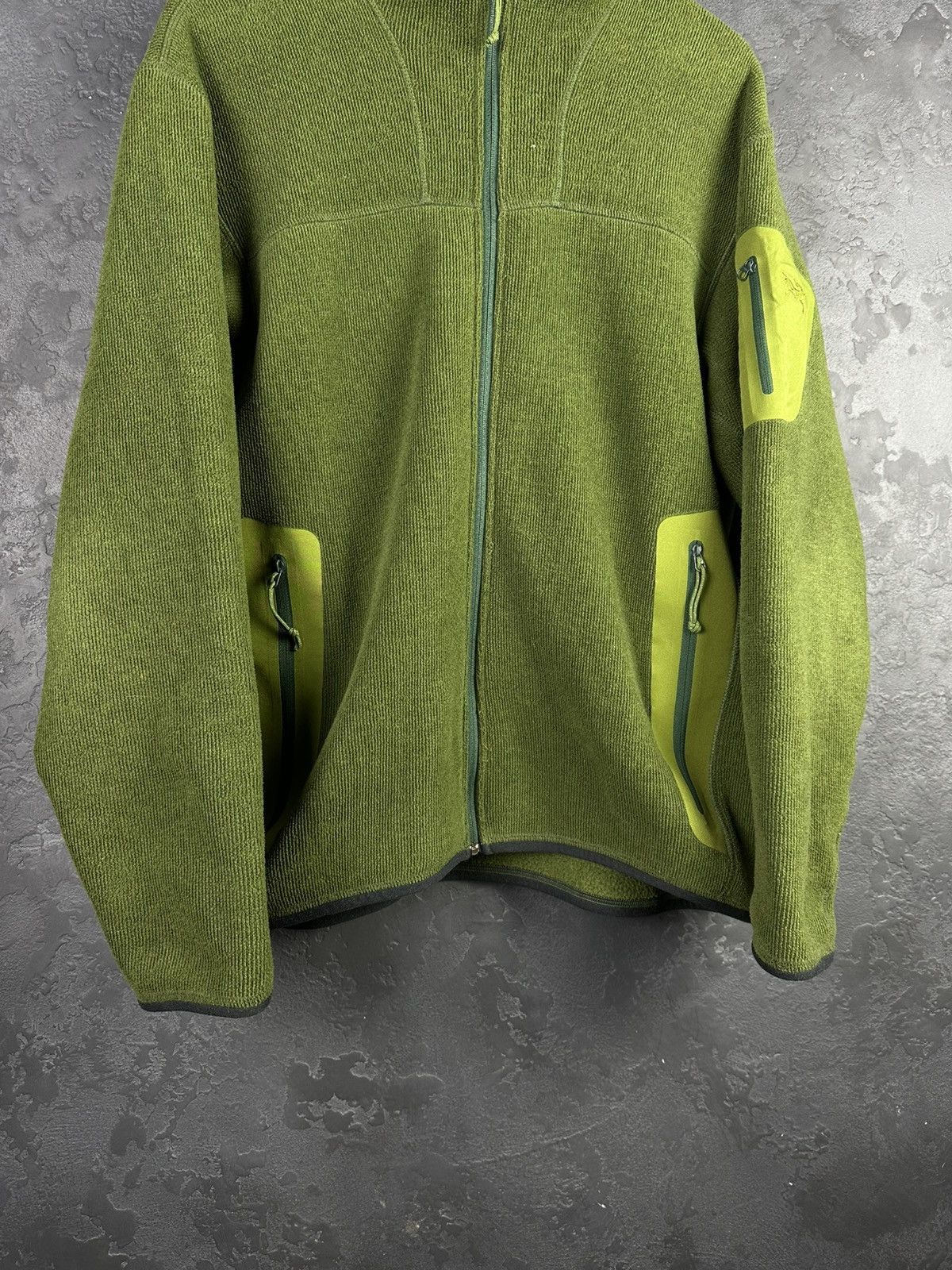 Arc'teryx Arcteryx Covert Hoody Polartec Fleece Jacket Green Mens Size US L / EU 52-54 / 3 - 6 Thumbnail